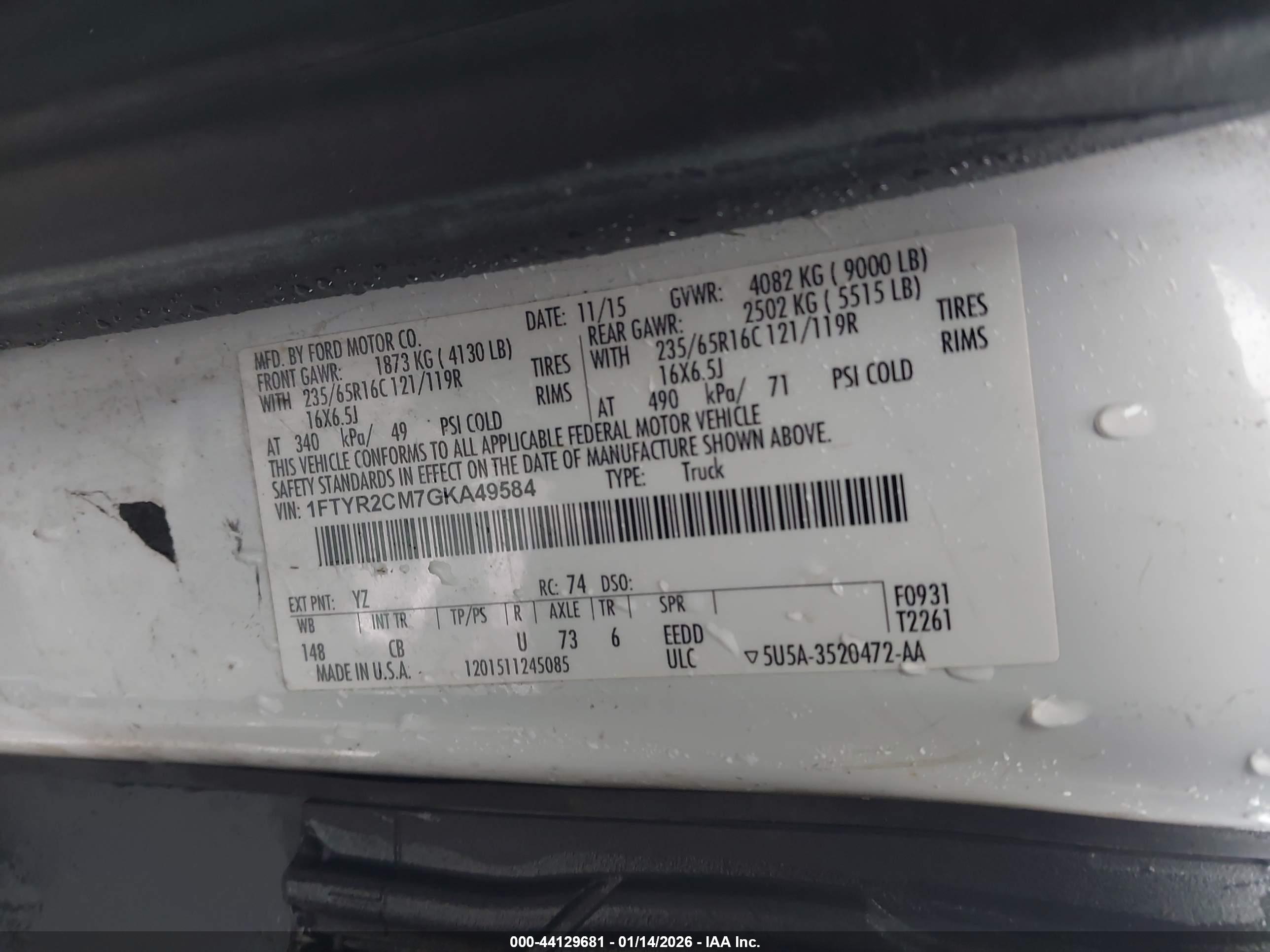 FORD TRANSIT-250 image 9