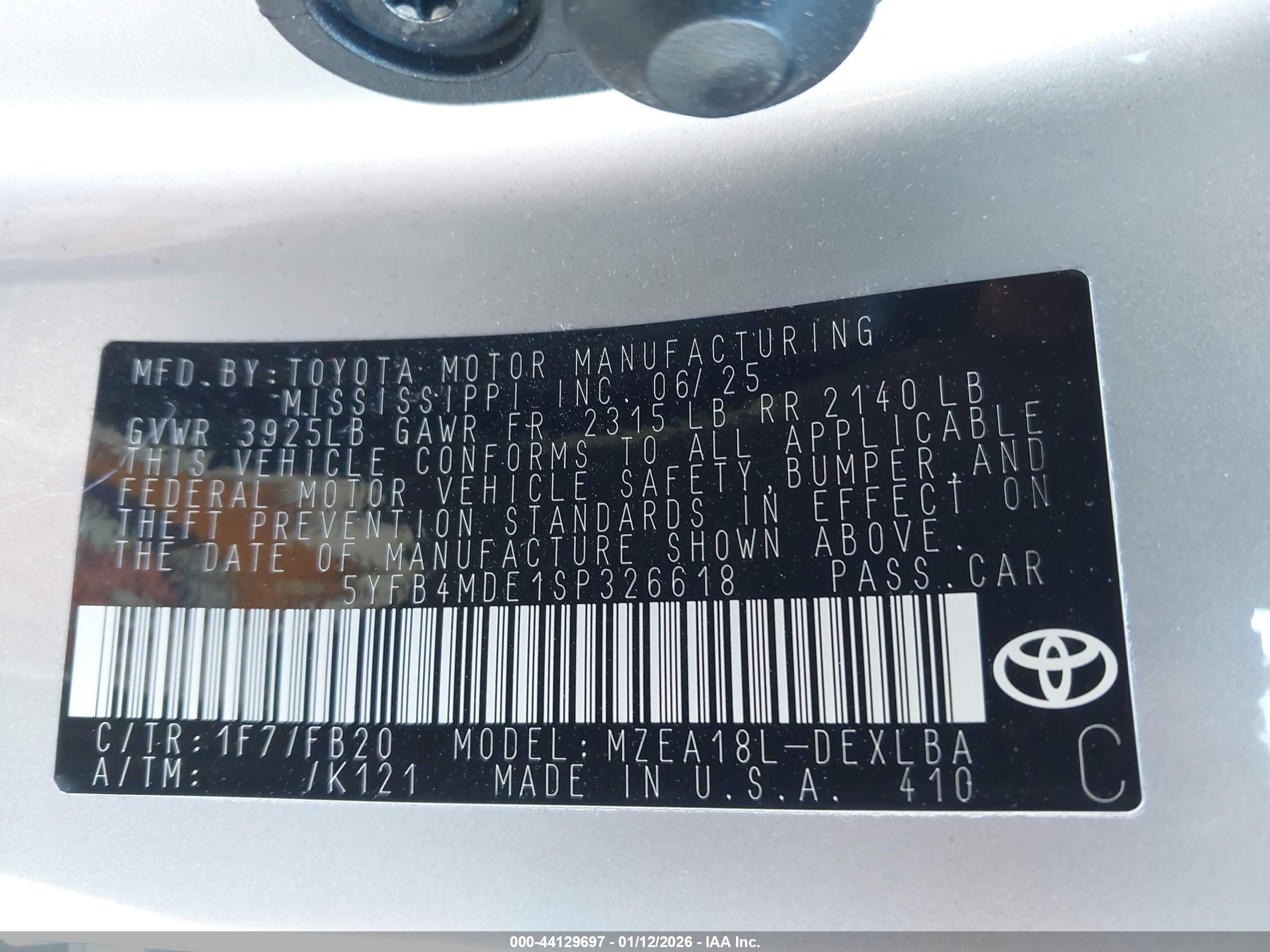 TOYOTA COROLLA image 9