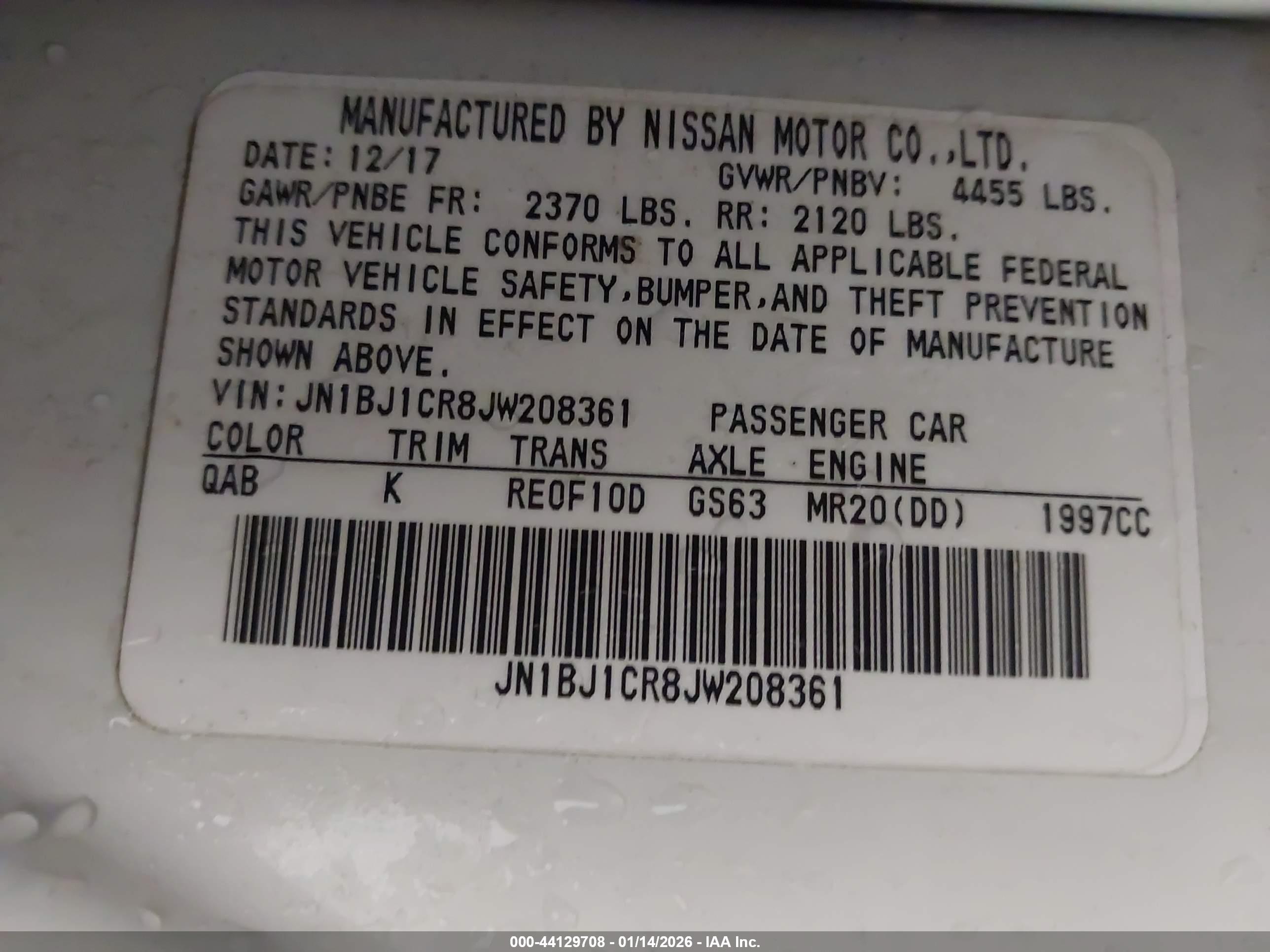 NISSAN ROGUE image 9