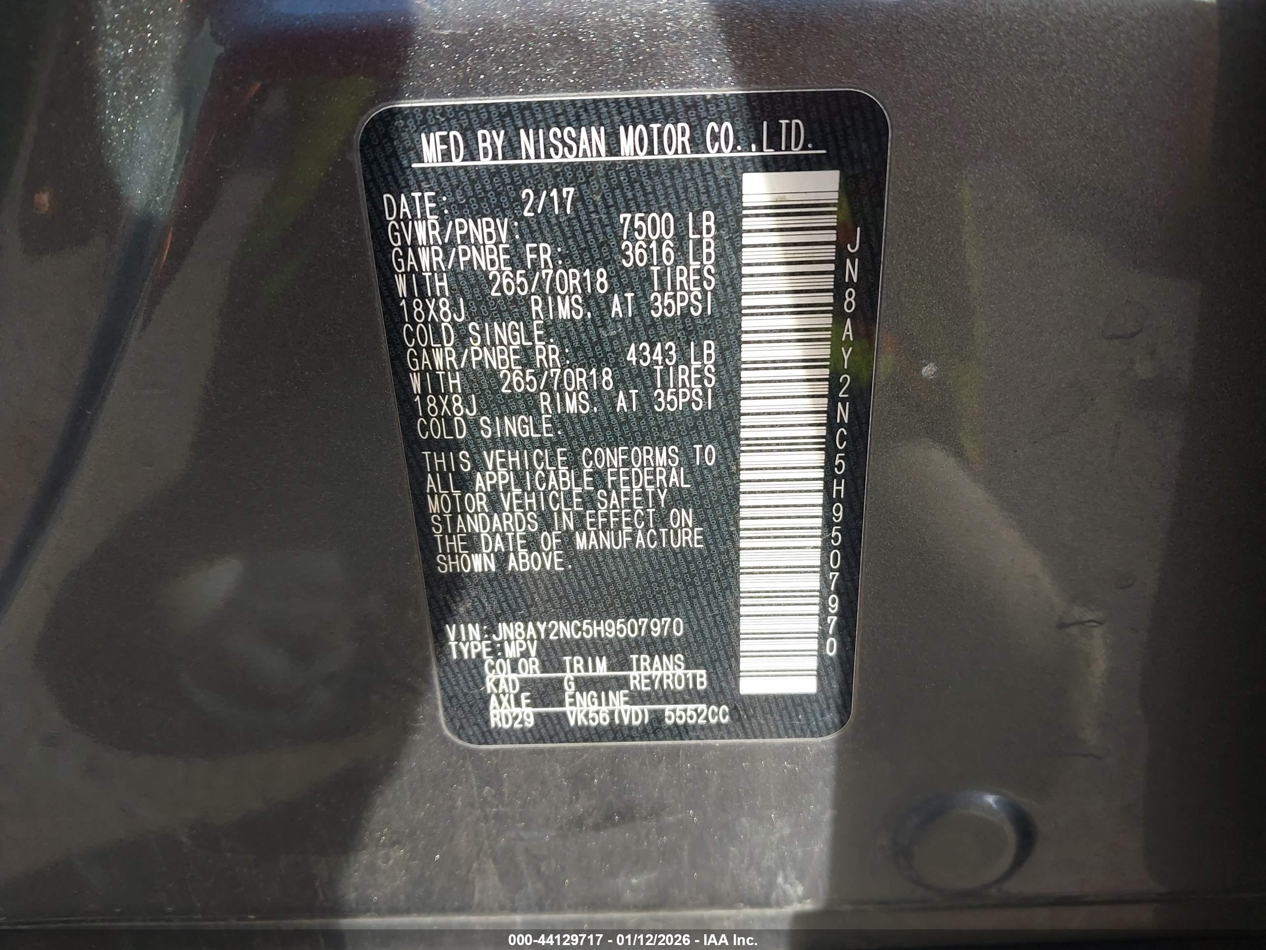 NISSAN ARMADA image 9