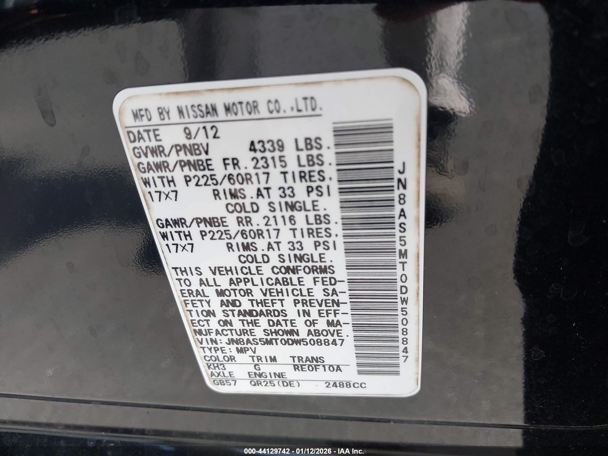 NISSAN ROGUE image 9
