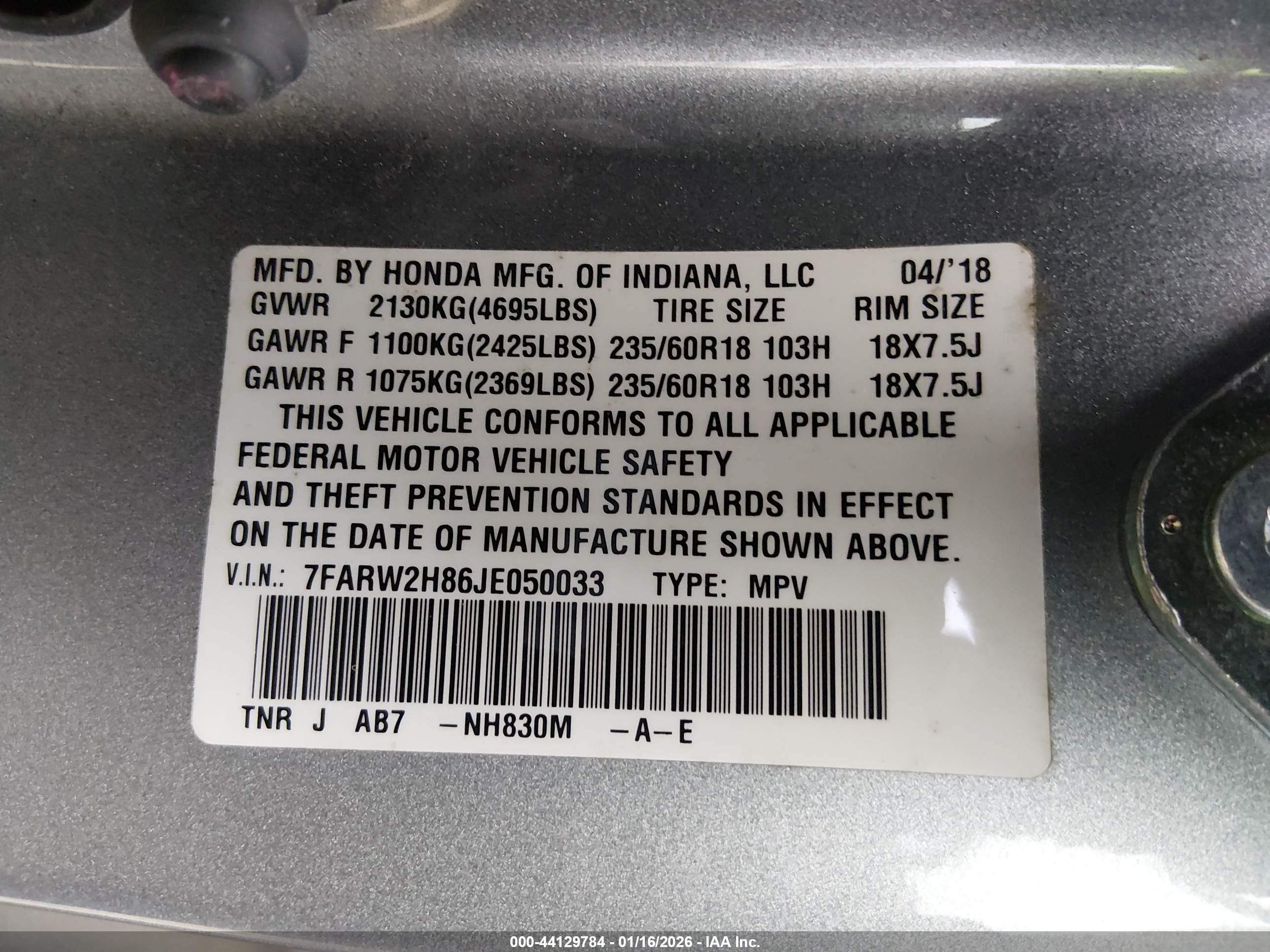 HONDA CR-V image 9