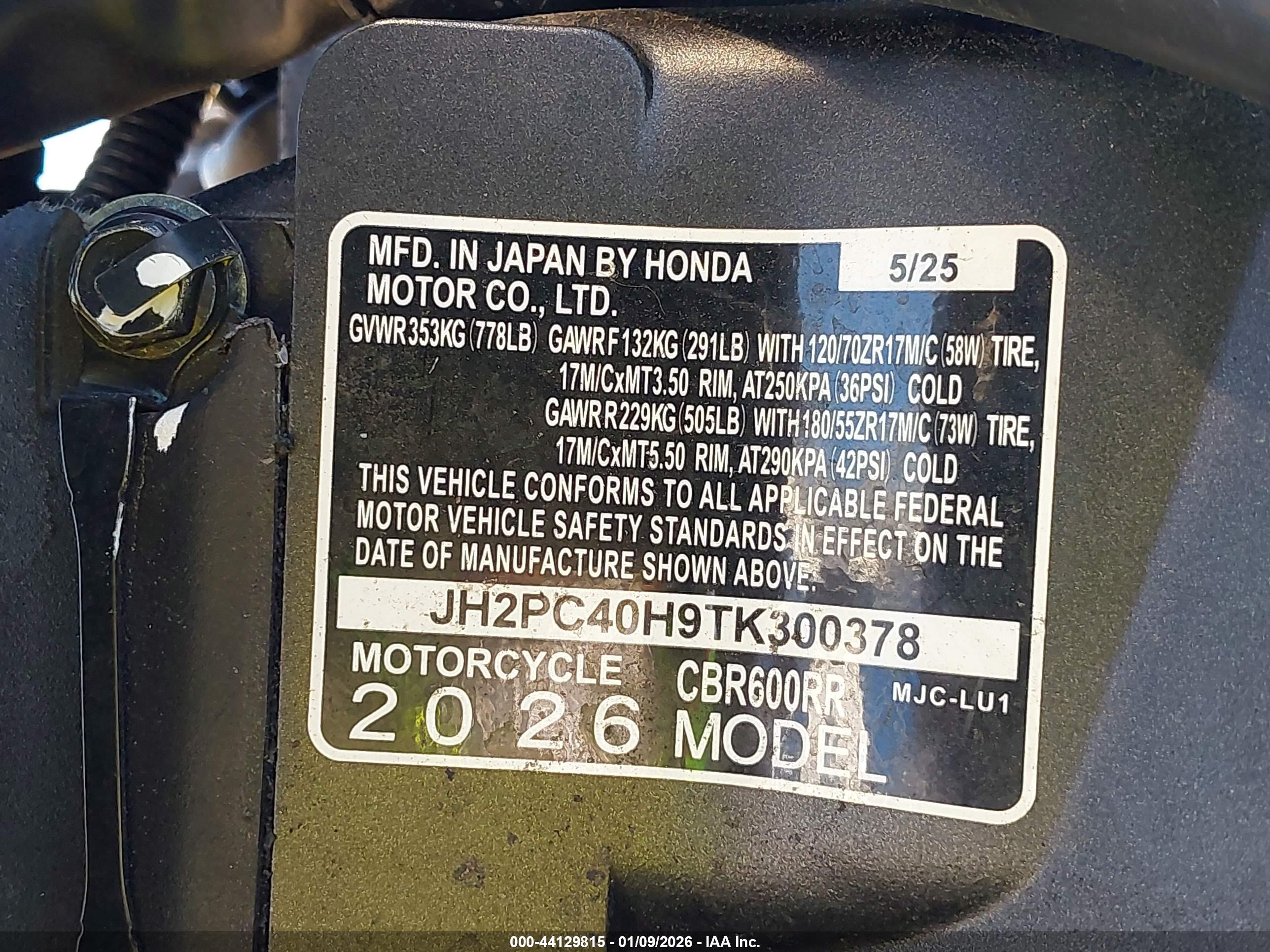 HONDA CBR600 image 10
