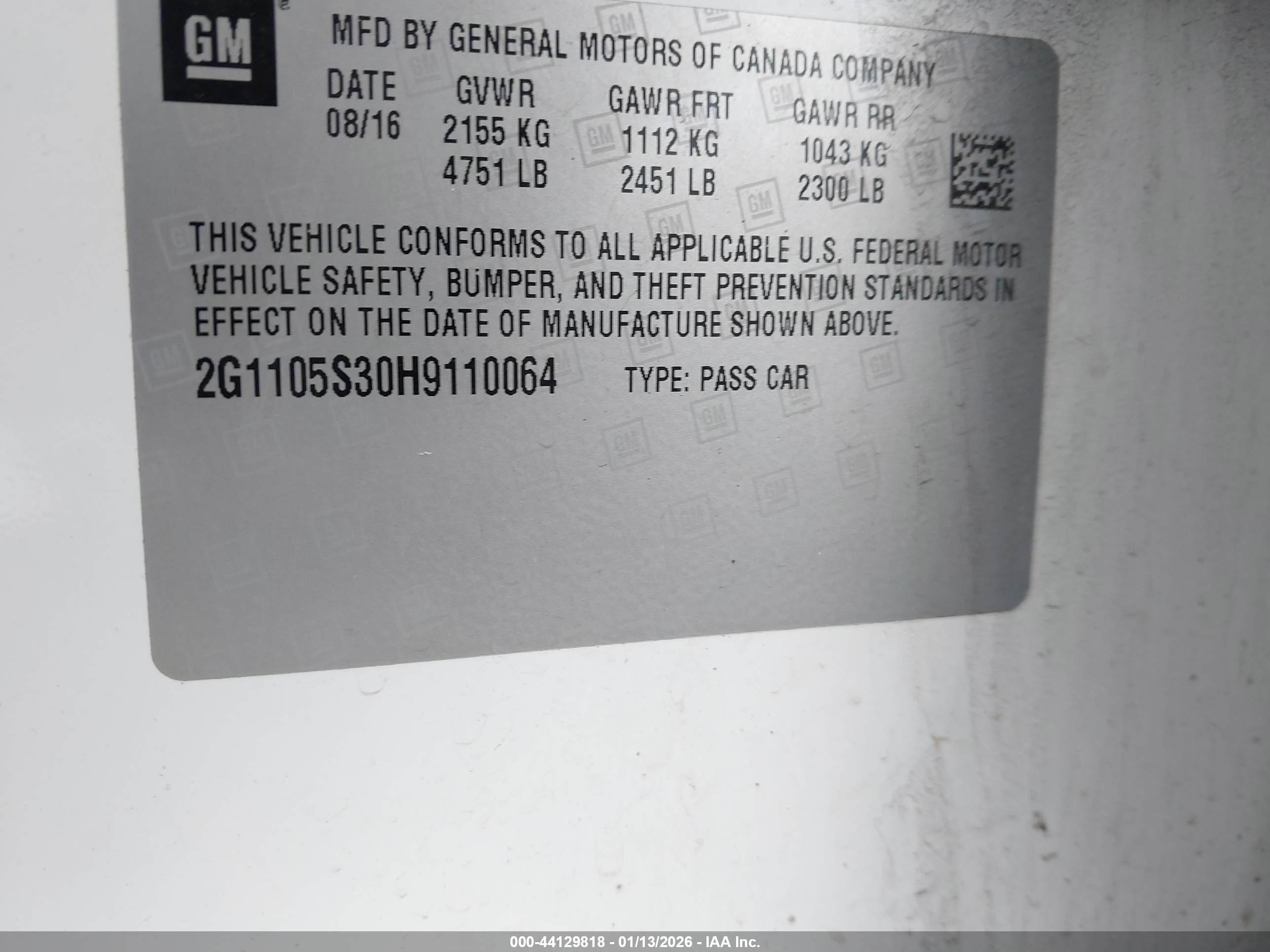 CHEVROLET IMPALA image 9