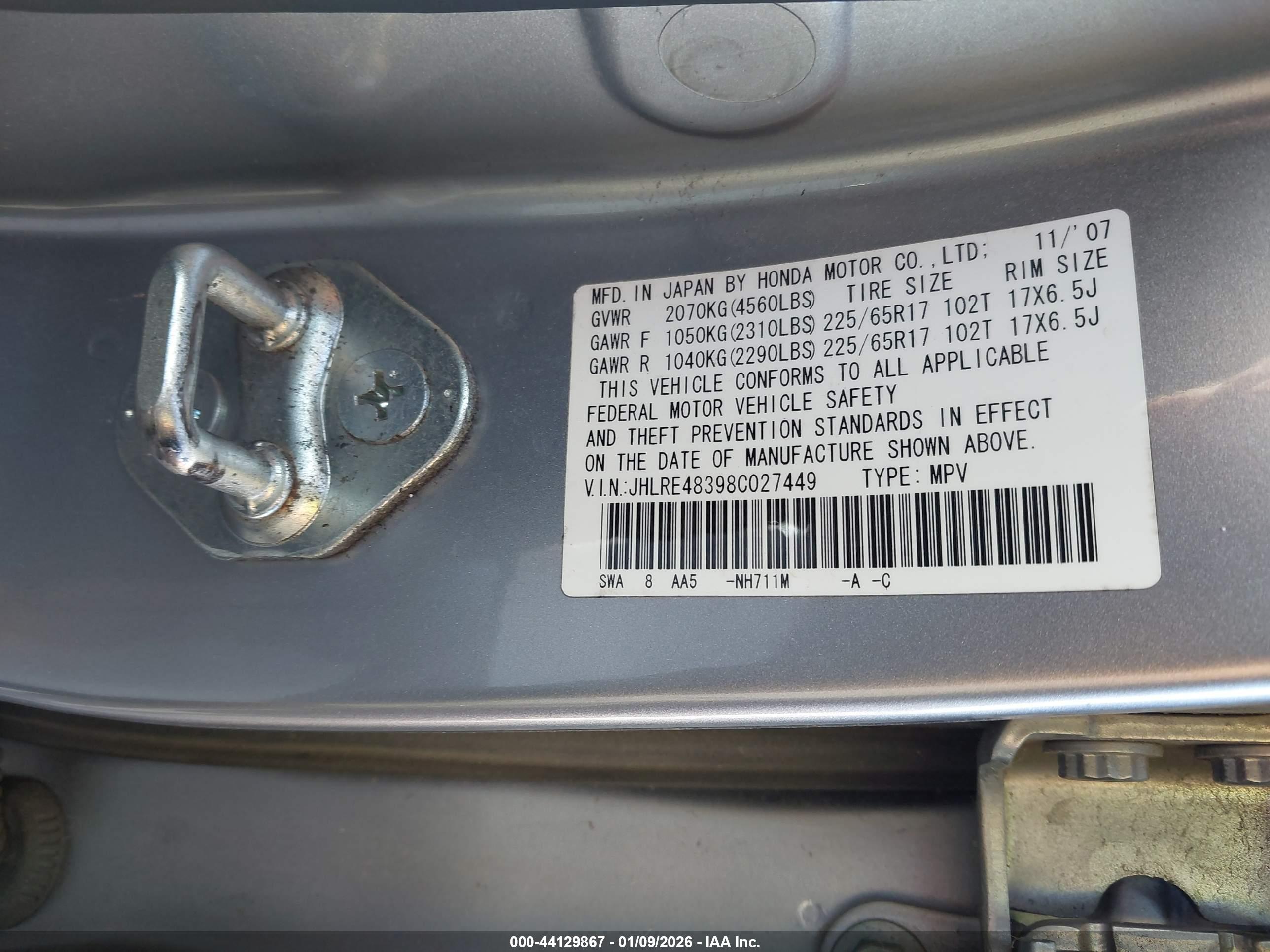 HONDA CR-V image 9