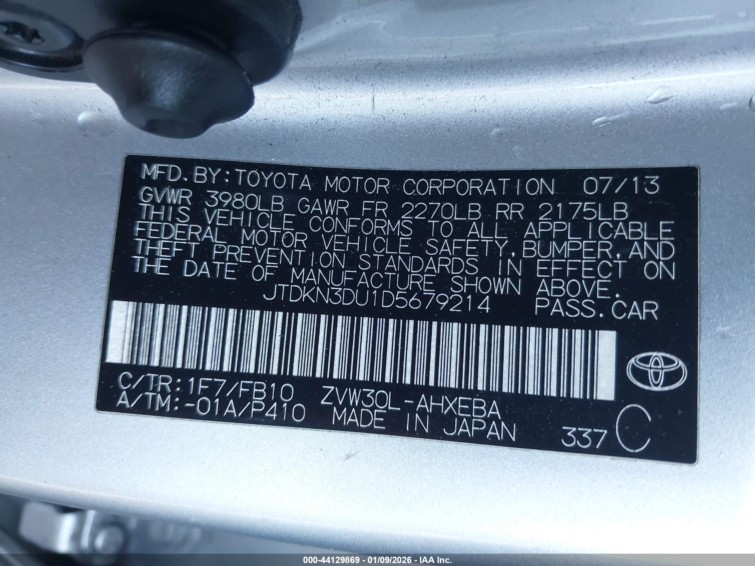 TOYOTA PRIUS image 9