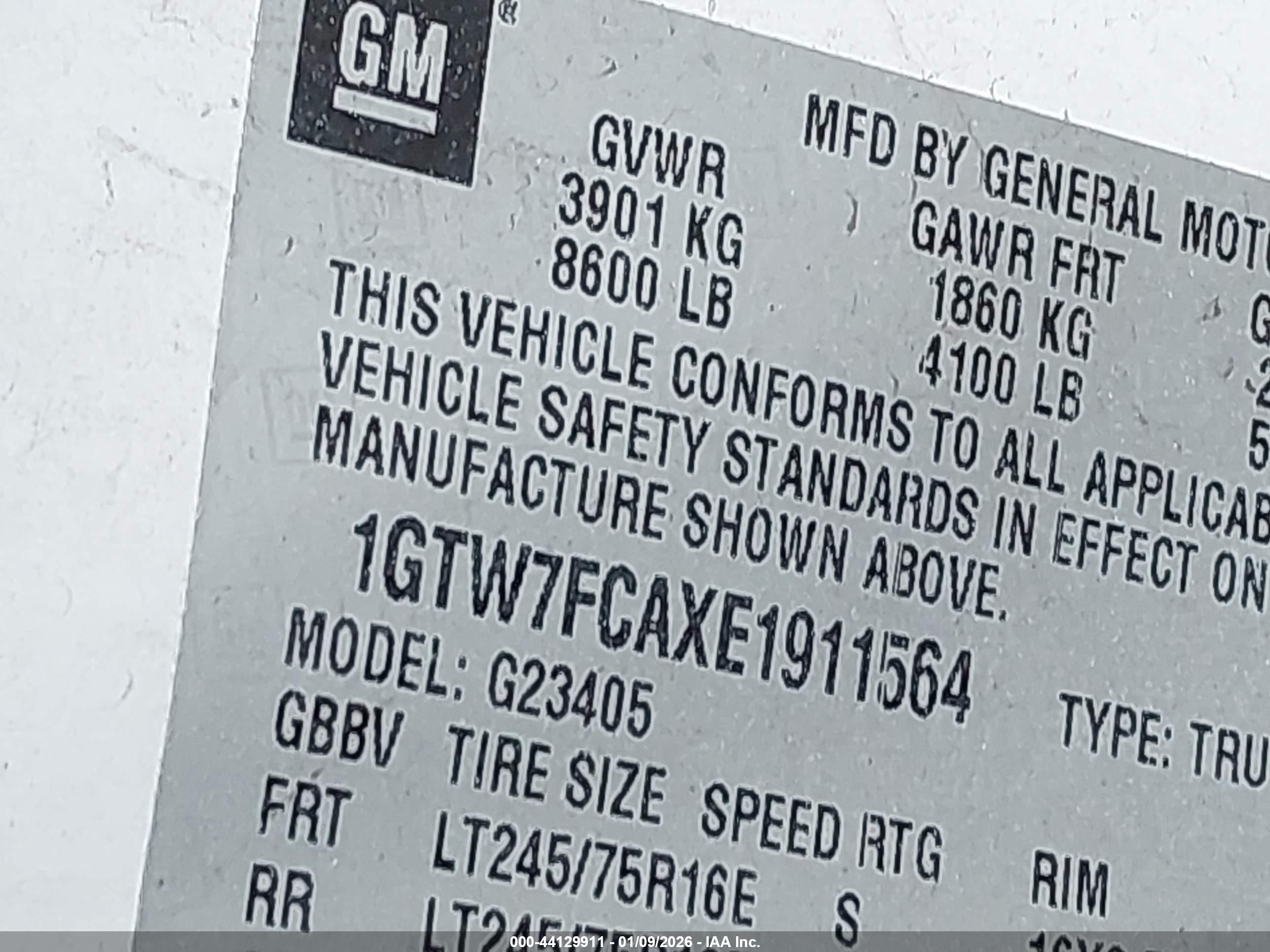 GMC SAVANA image 9