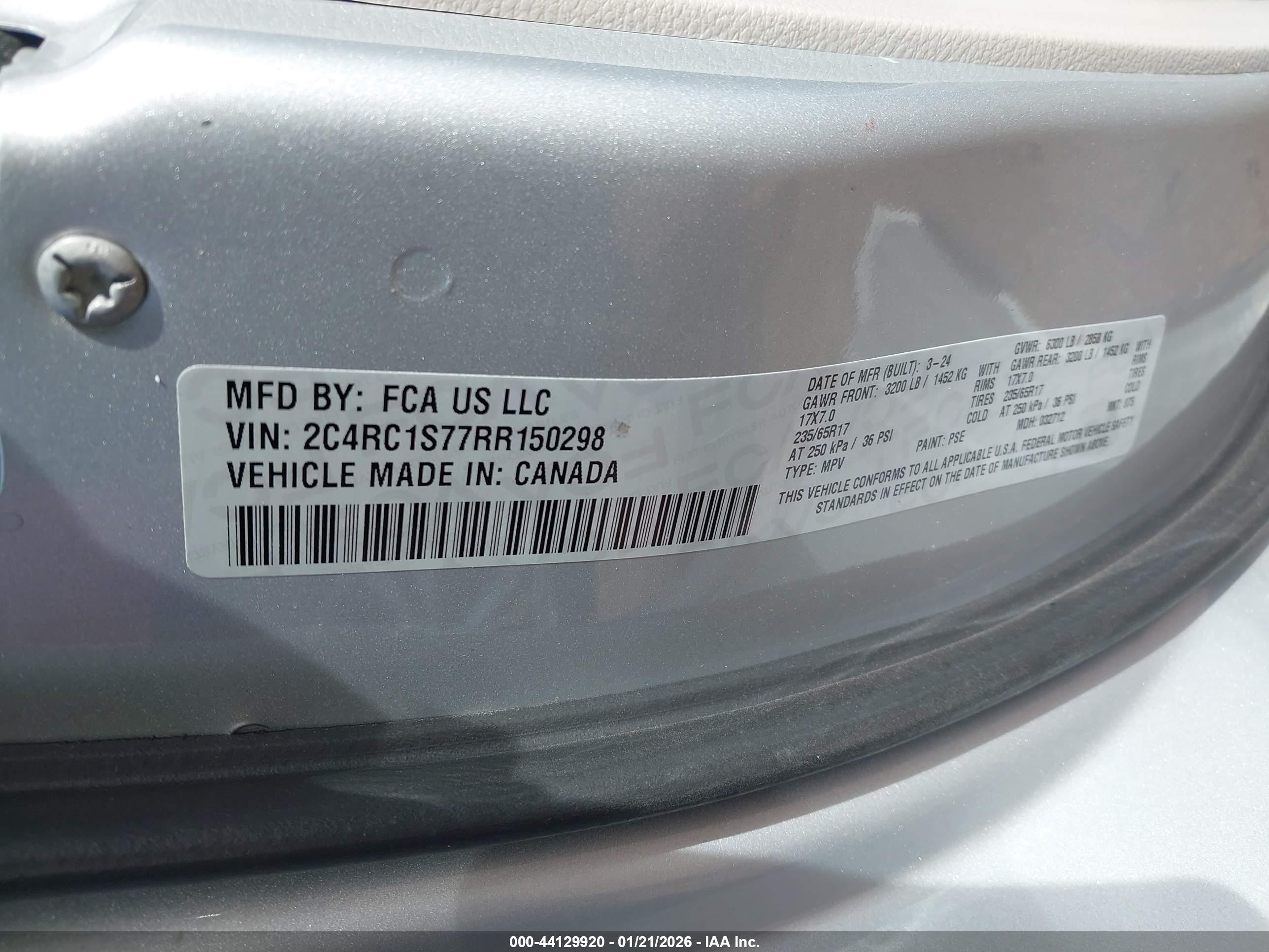 CHRYSLER PACIFICA image 9