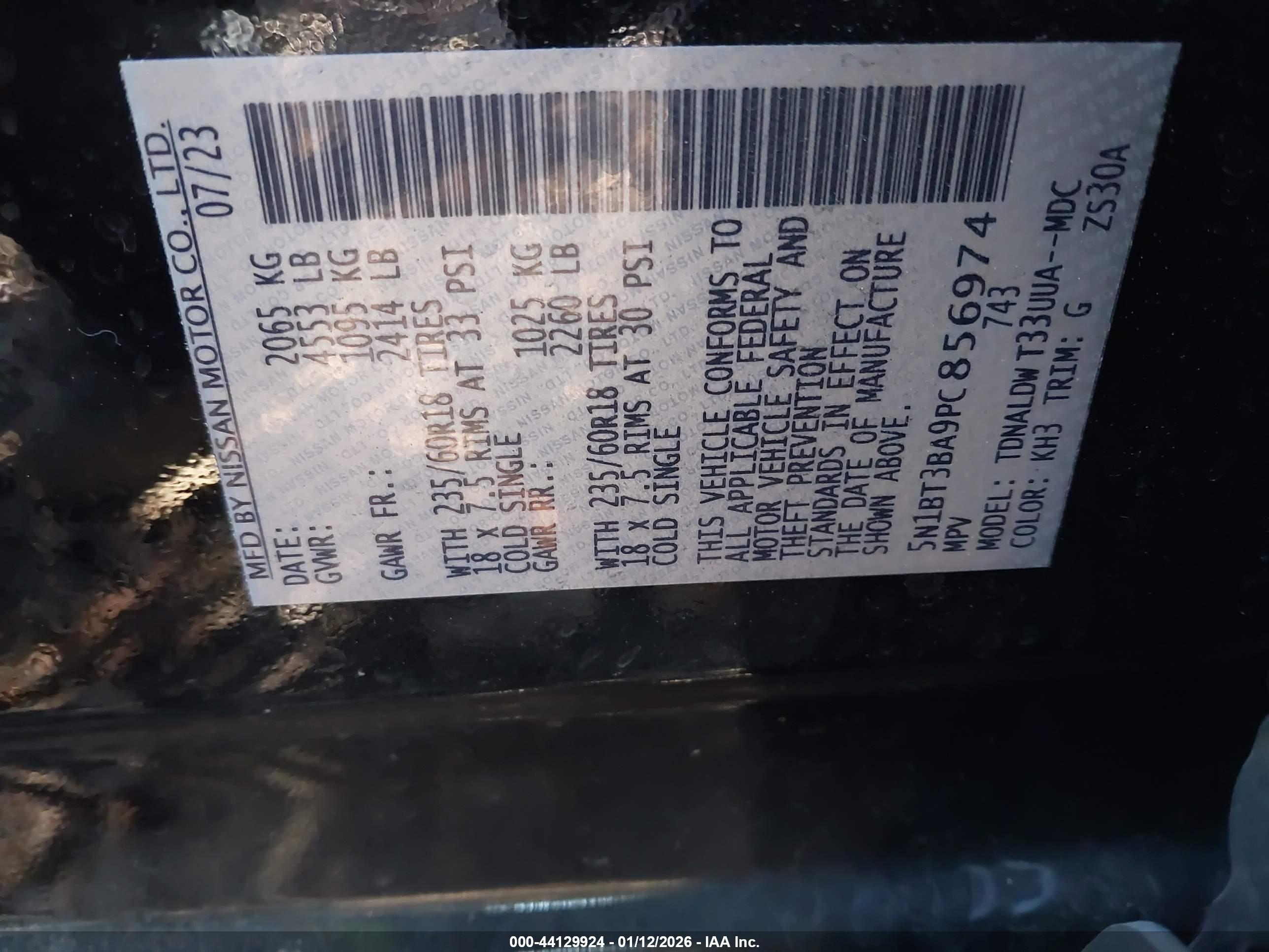 NISSAN ROGUE image 9