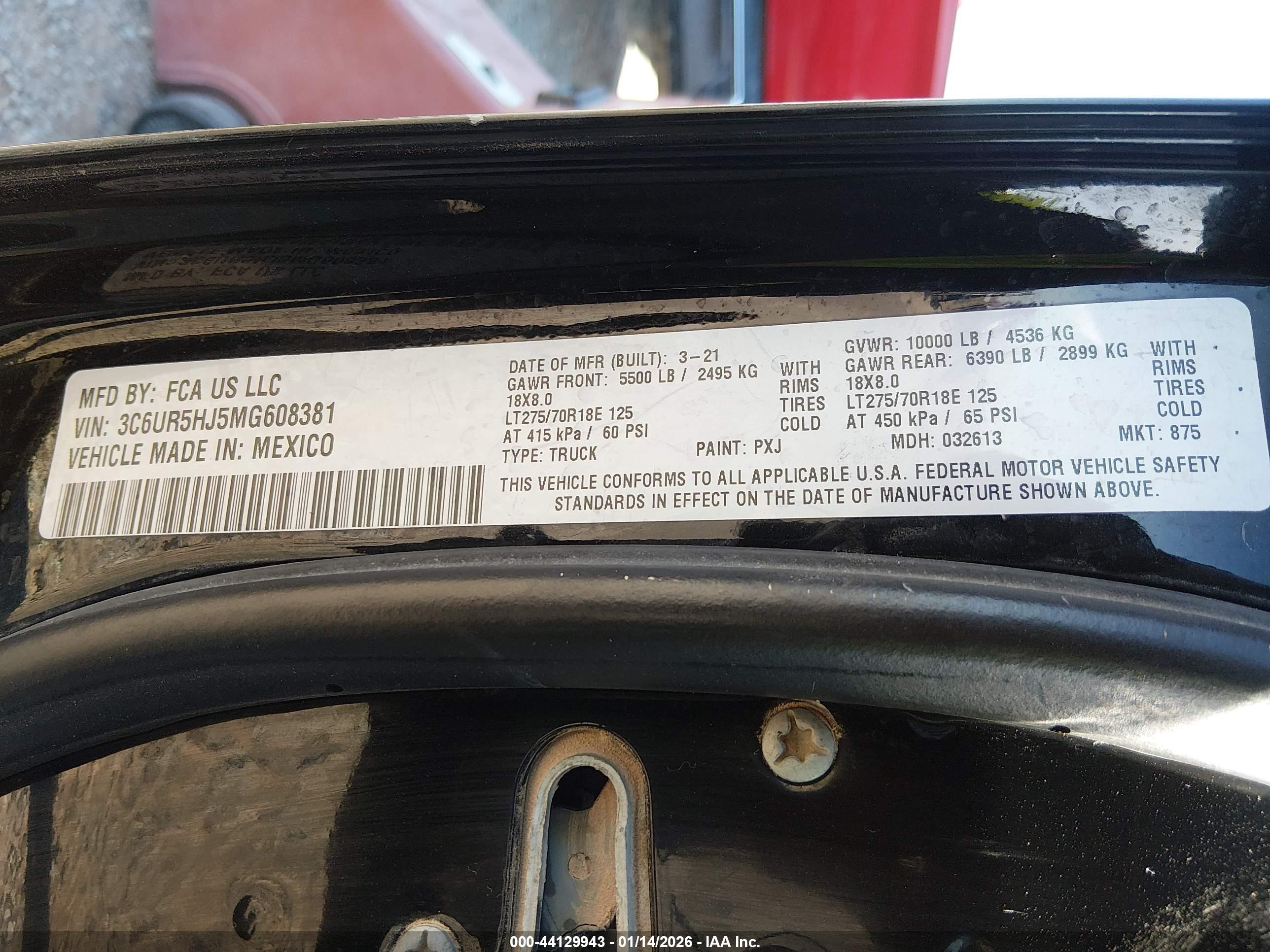 RAM 2500 image 9