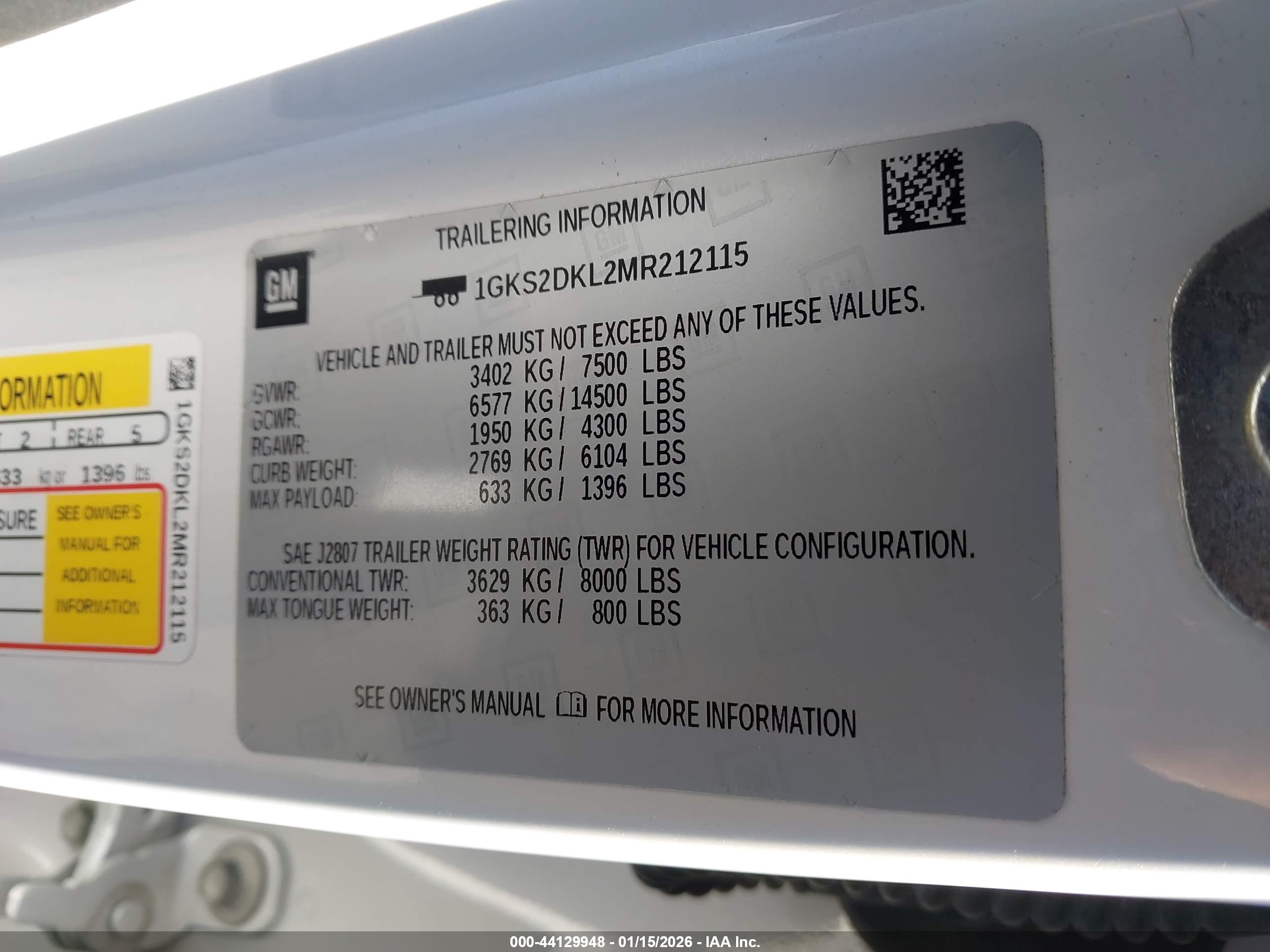 GMC YUKON image 9