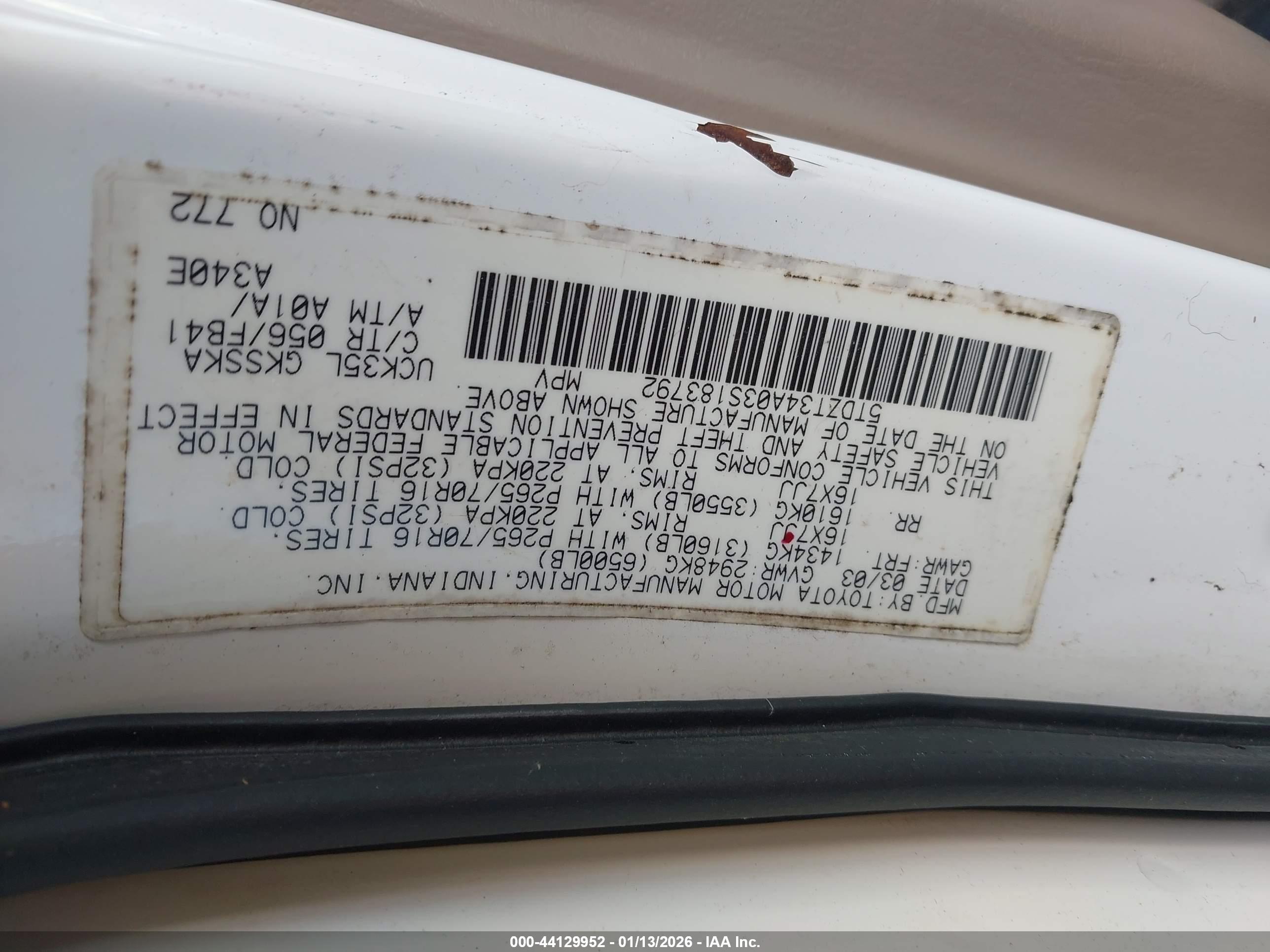 TOYOTA SEQUOIA image 9