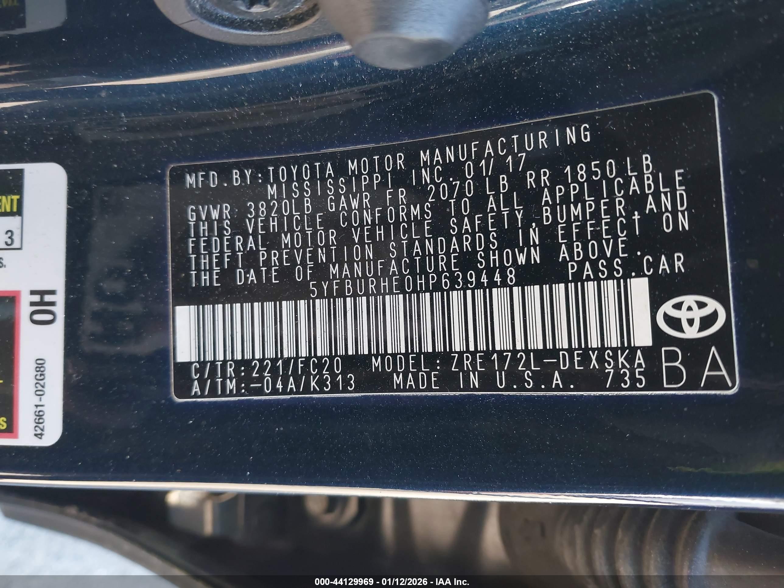 TOYOTA COROLLA image 9