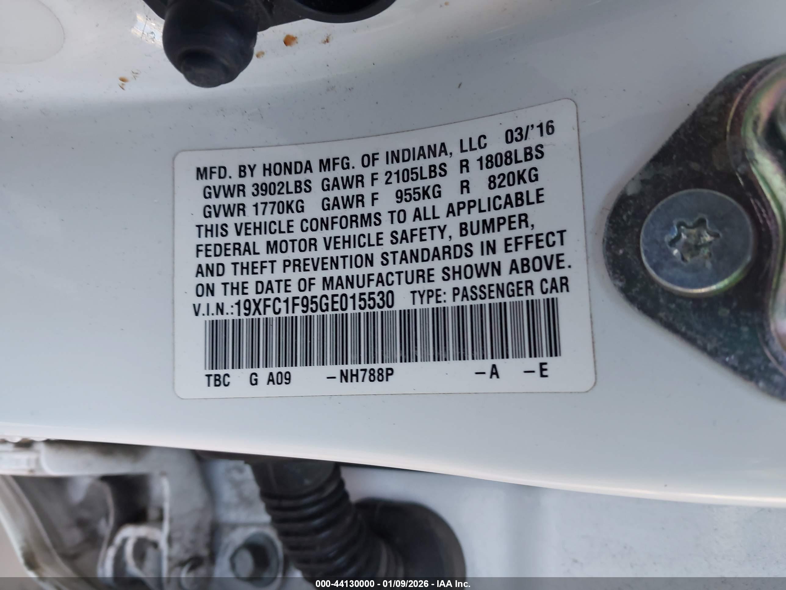 HONDA CIVIC image 9