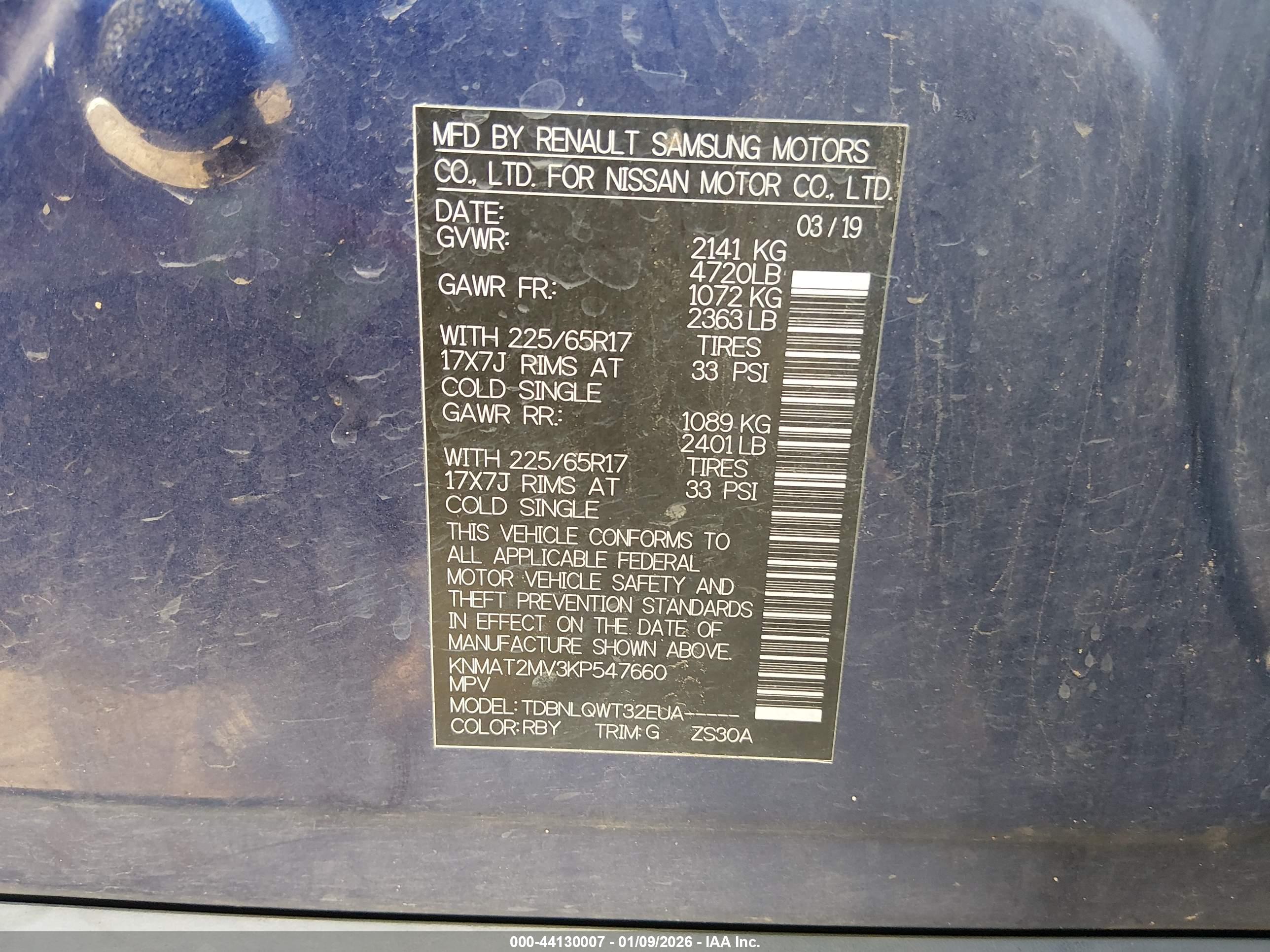NISSAN ROGUE image 9