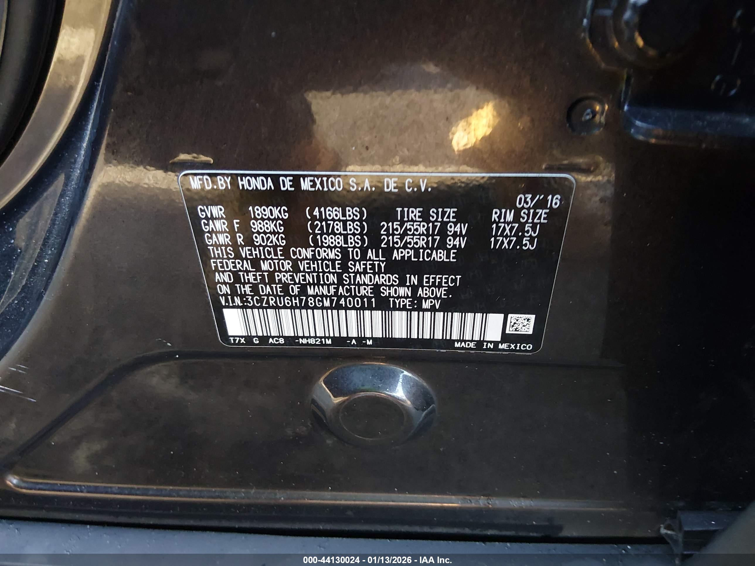 HONDA HR-V image 9