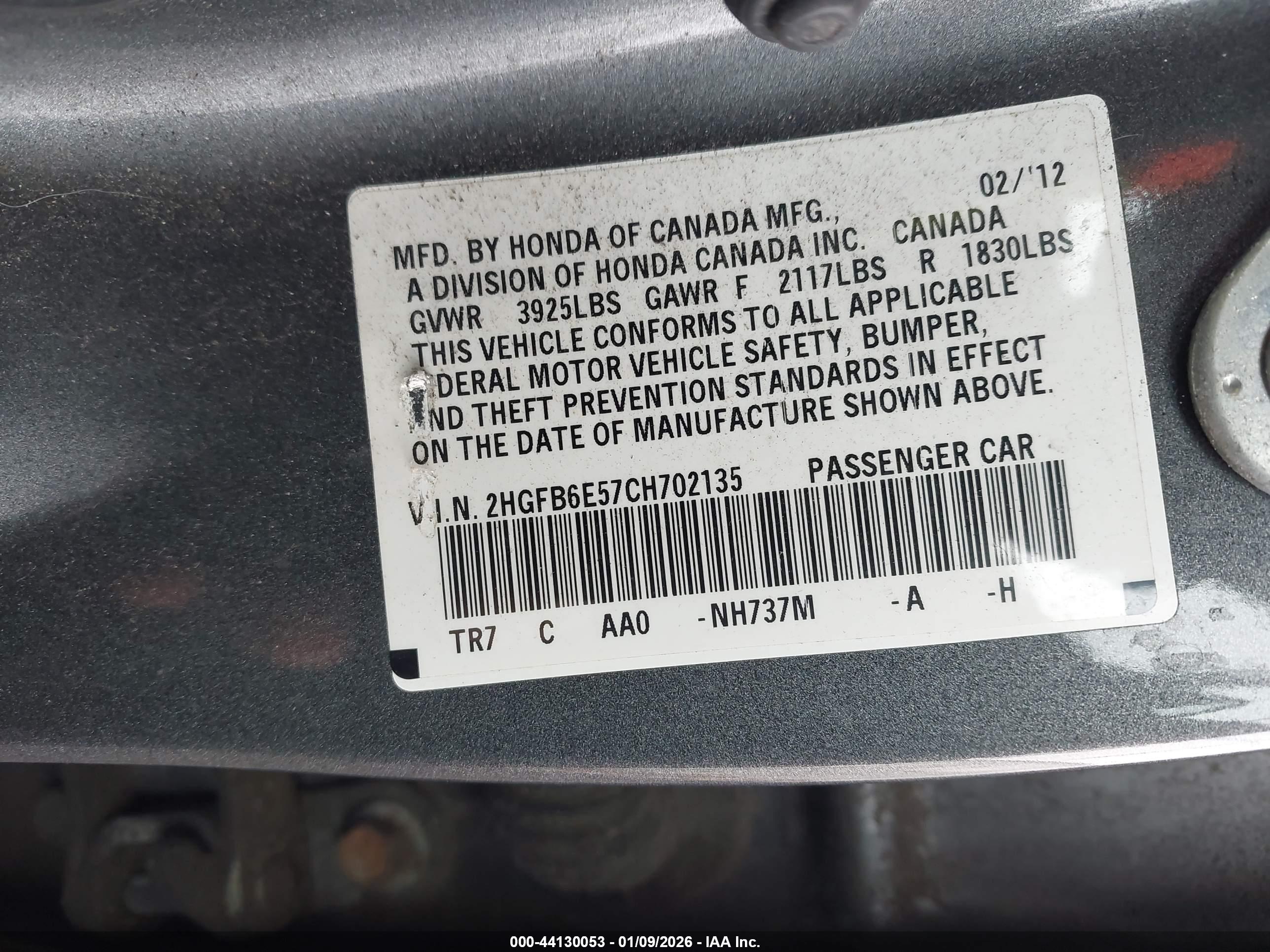 HONDA CIVIC image 9