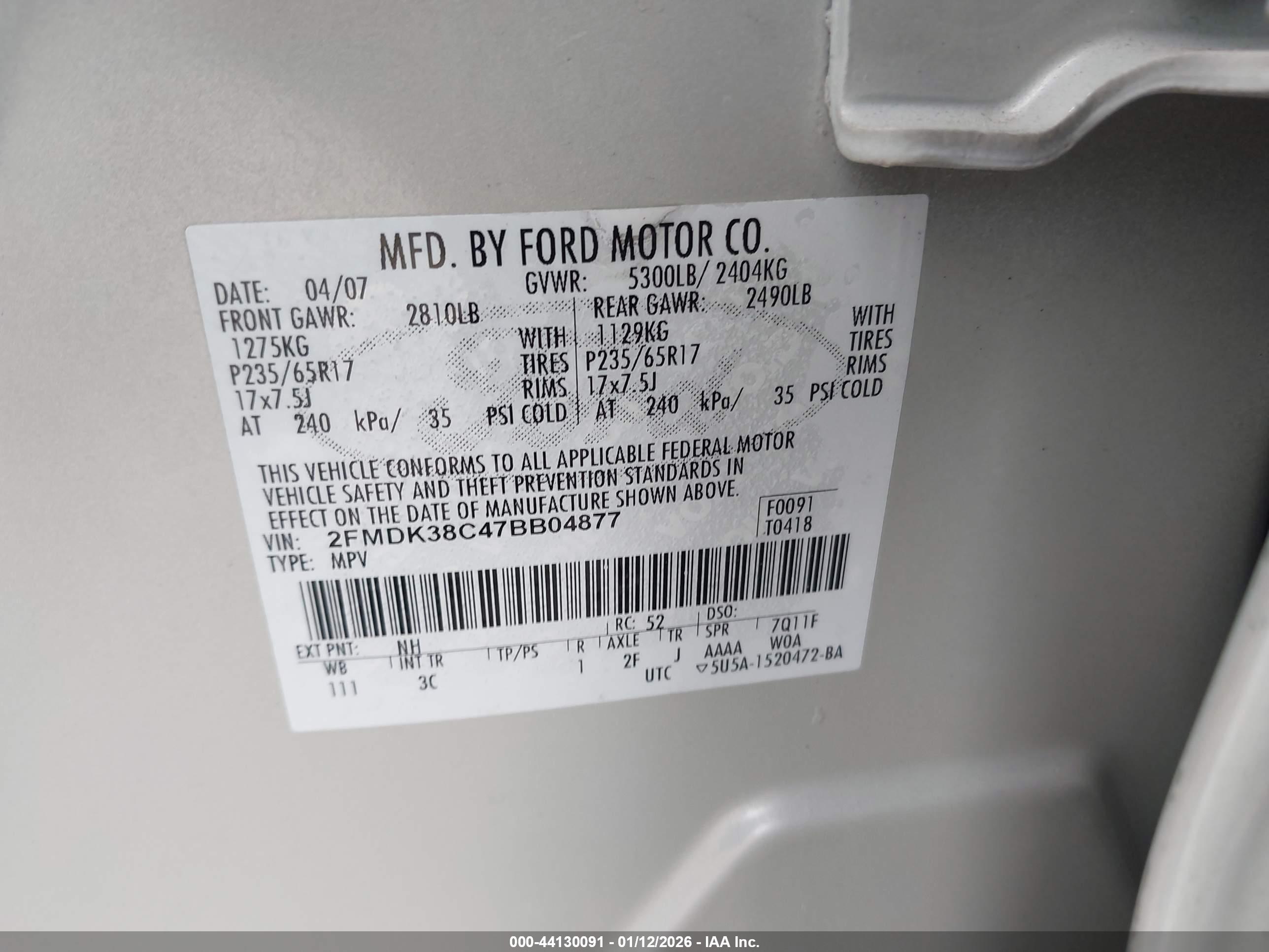 FORD EDGE image 9