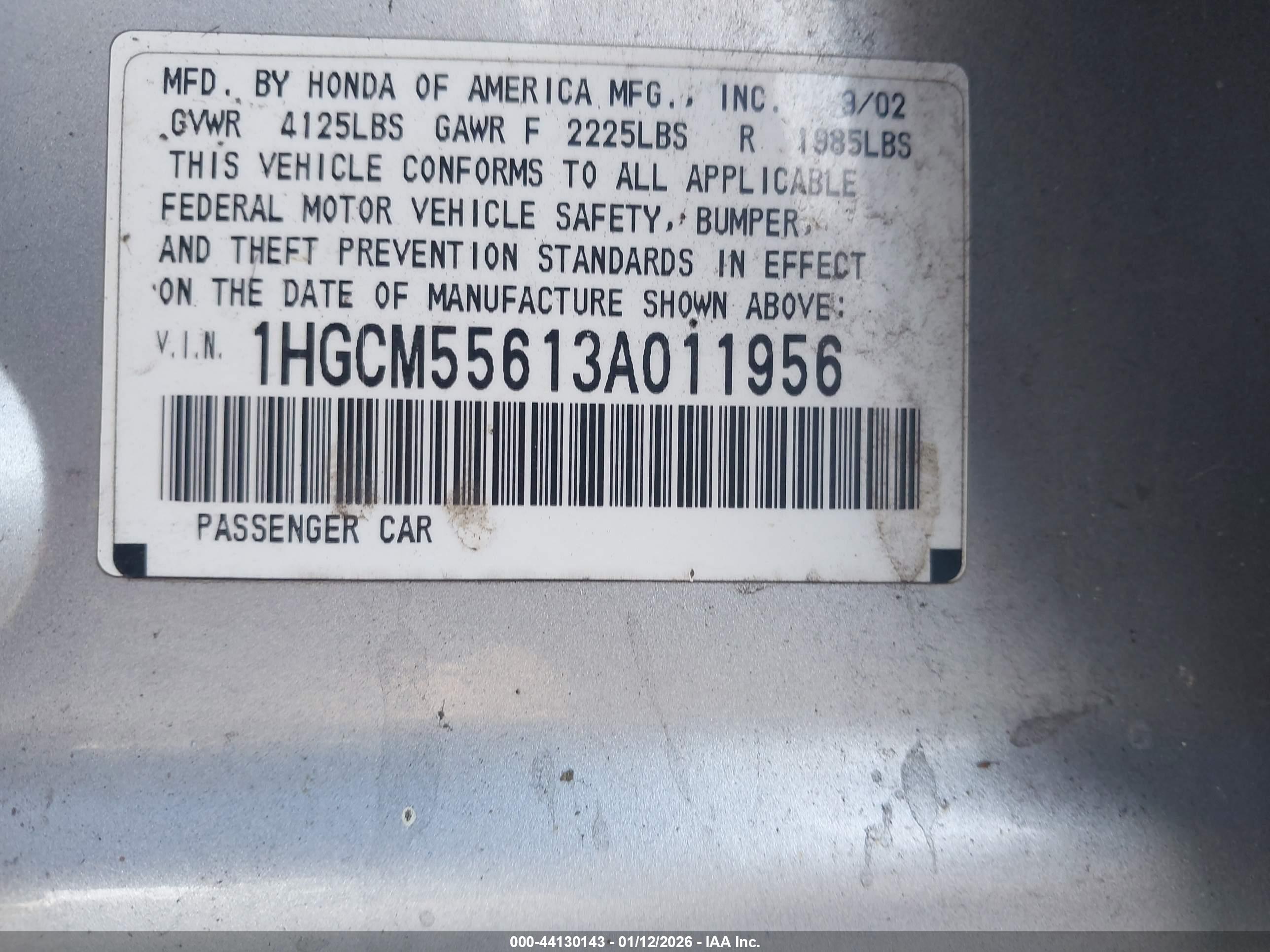 HONDA ACCORD image 9