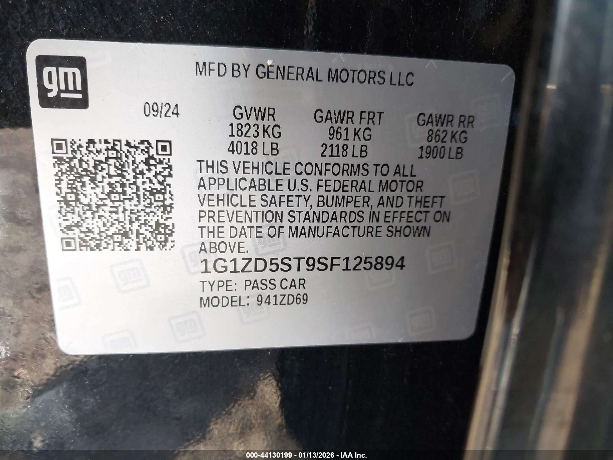 CHEVROLET MALIBU image 9