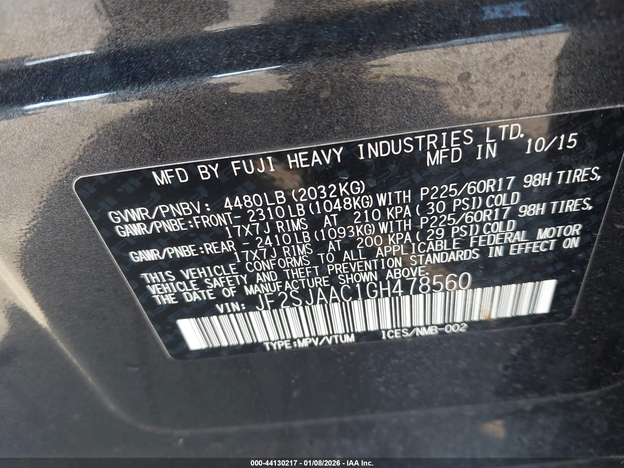 SUBARU FORESTER image 9