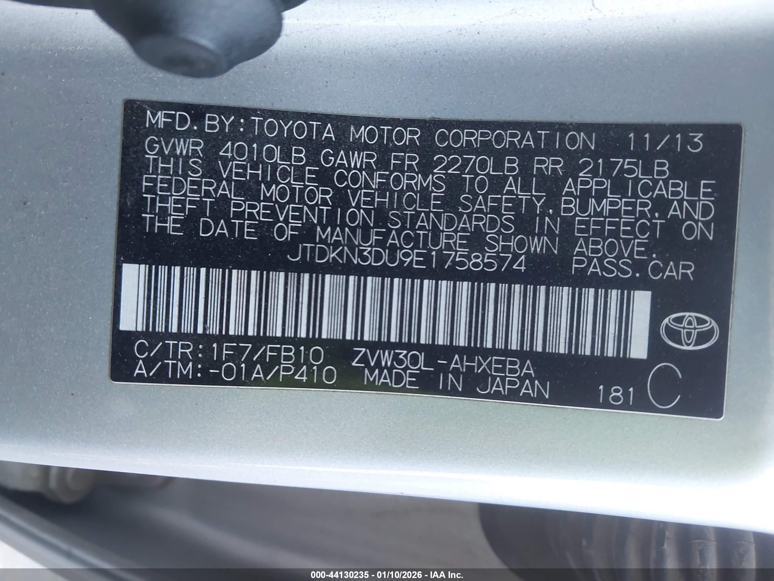 TOYOTA PRIUS image 9