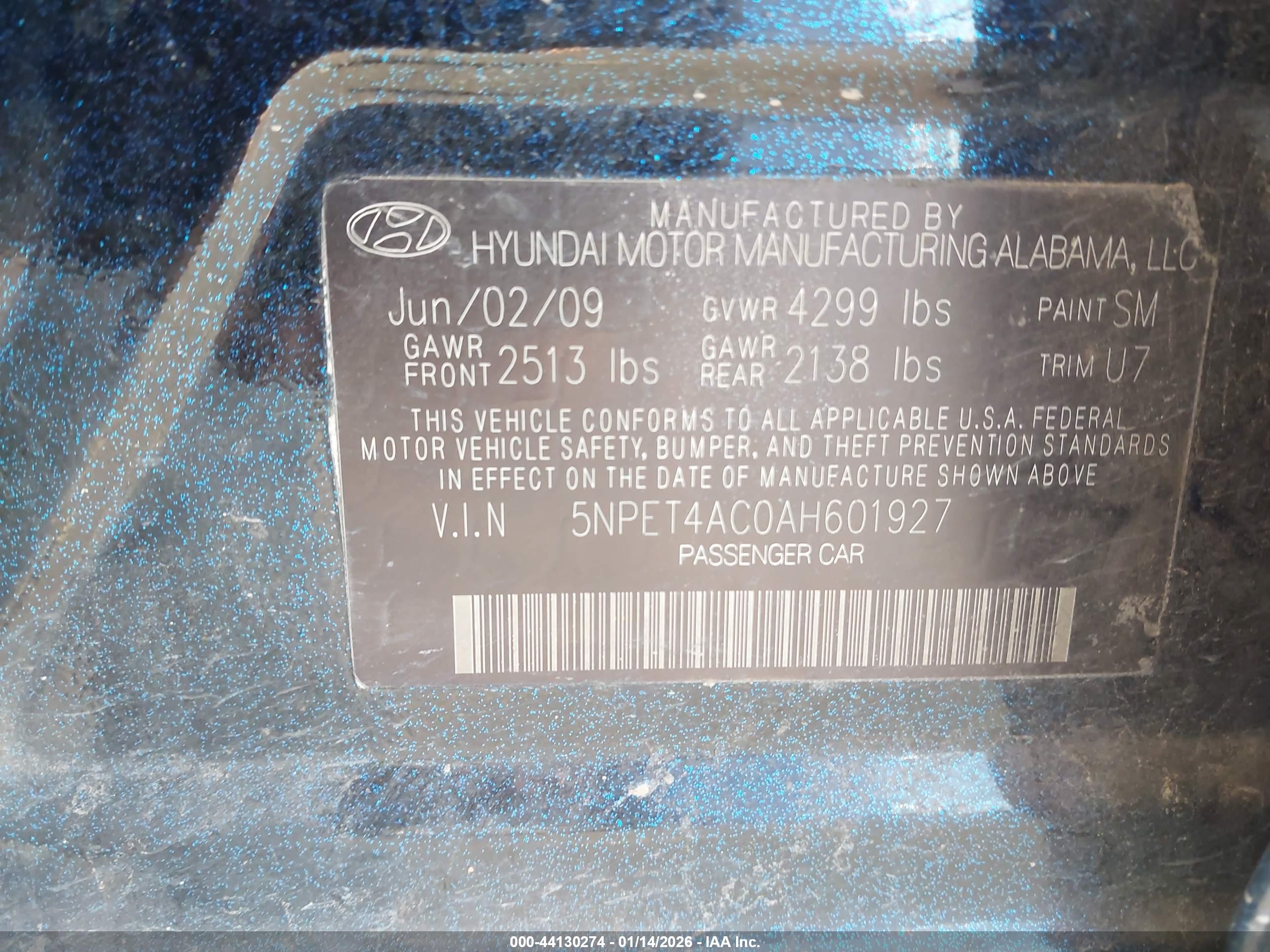 HYUNDAI SONATA image 9
