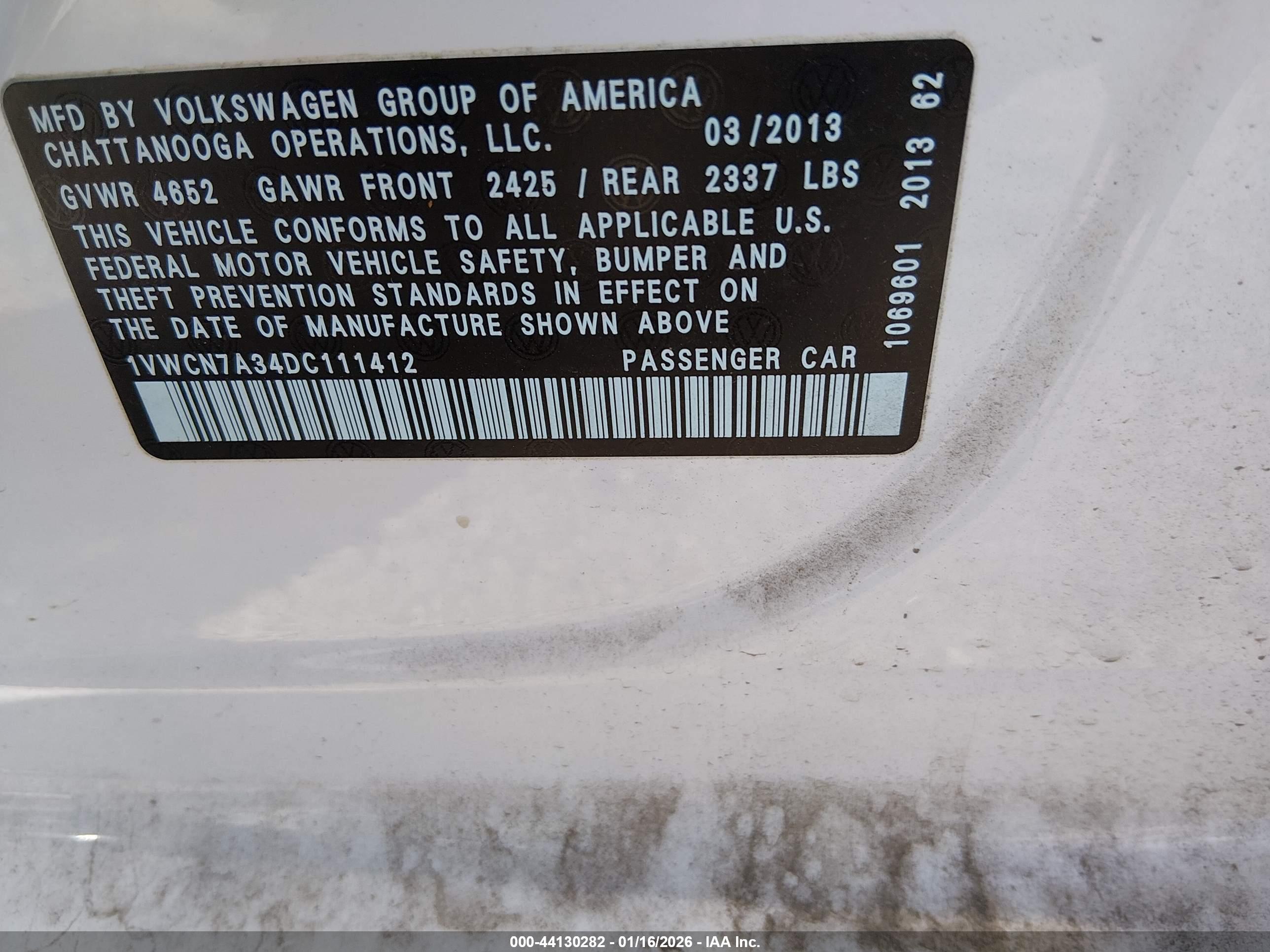 VOLKSWAGEN PASSAT image 9