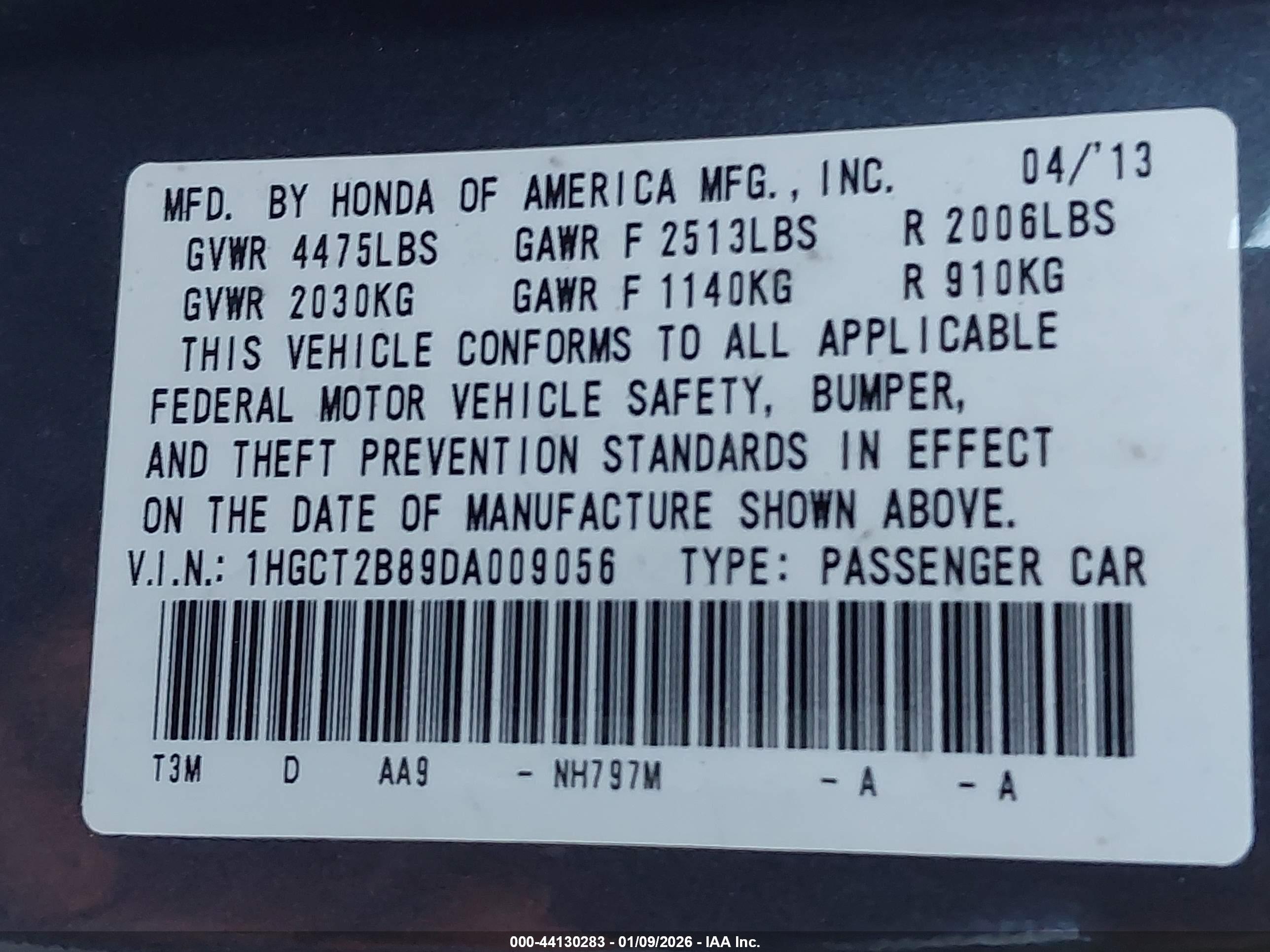 HONDA ACCORD image 9