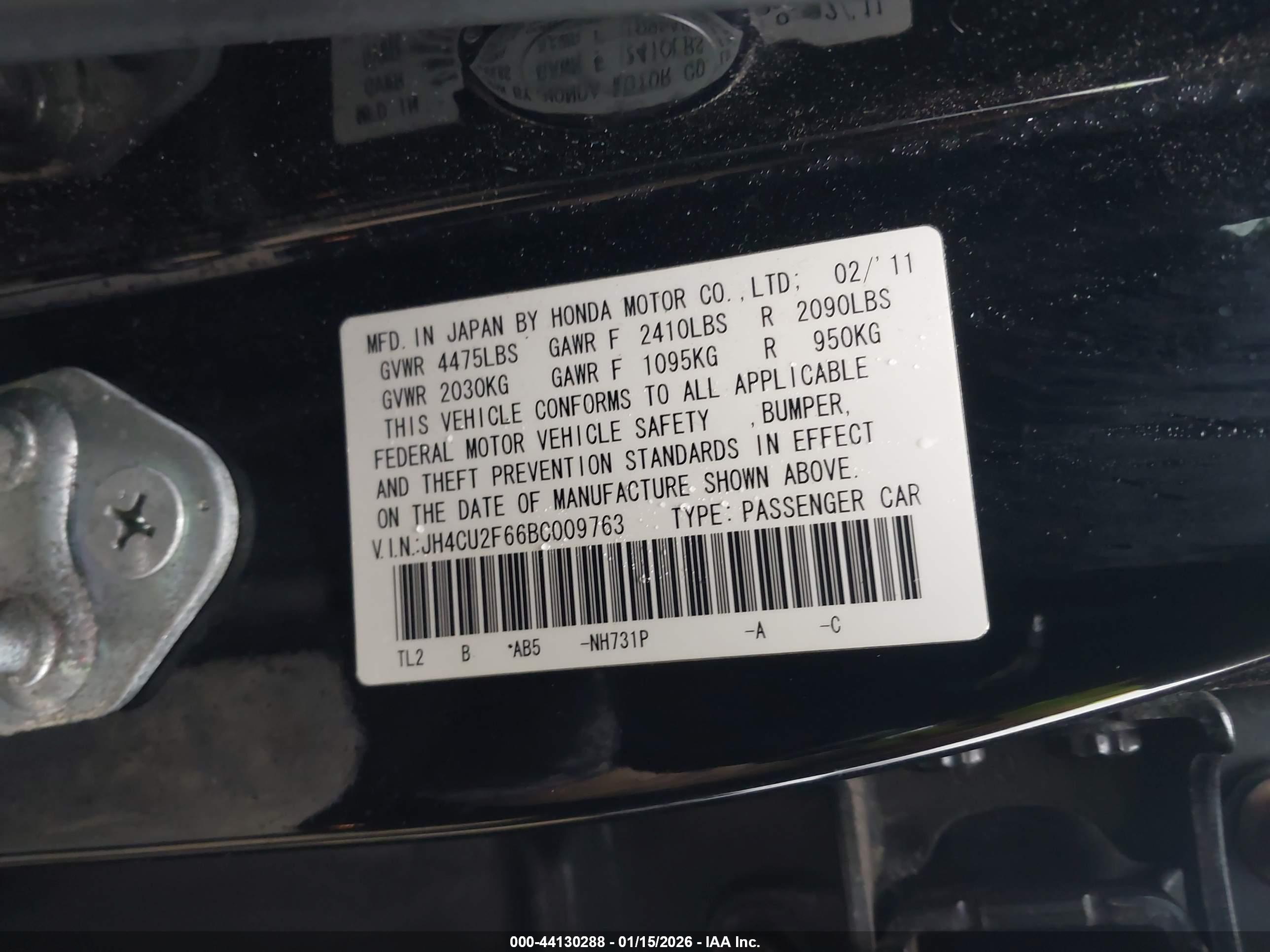 ACURA TSX image 9