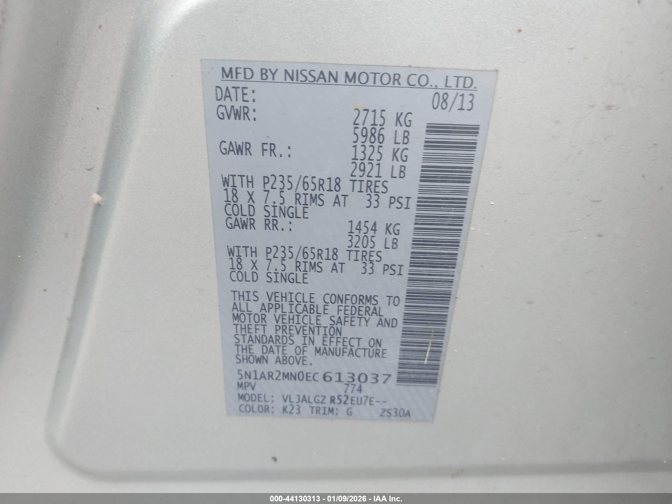 NISSAN PATHFINDER image 9