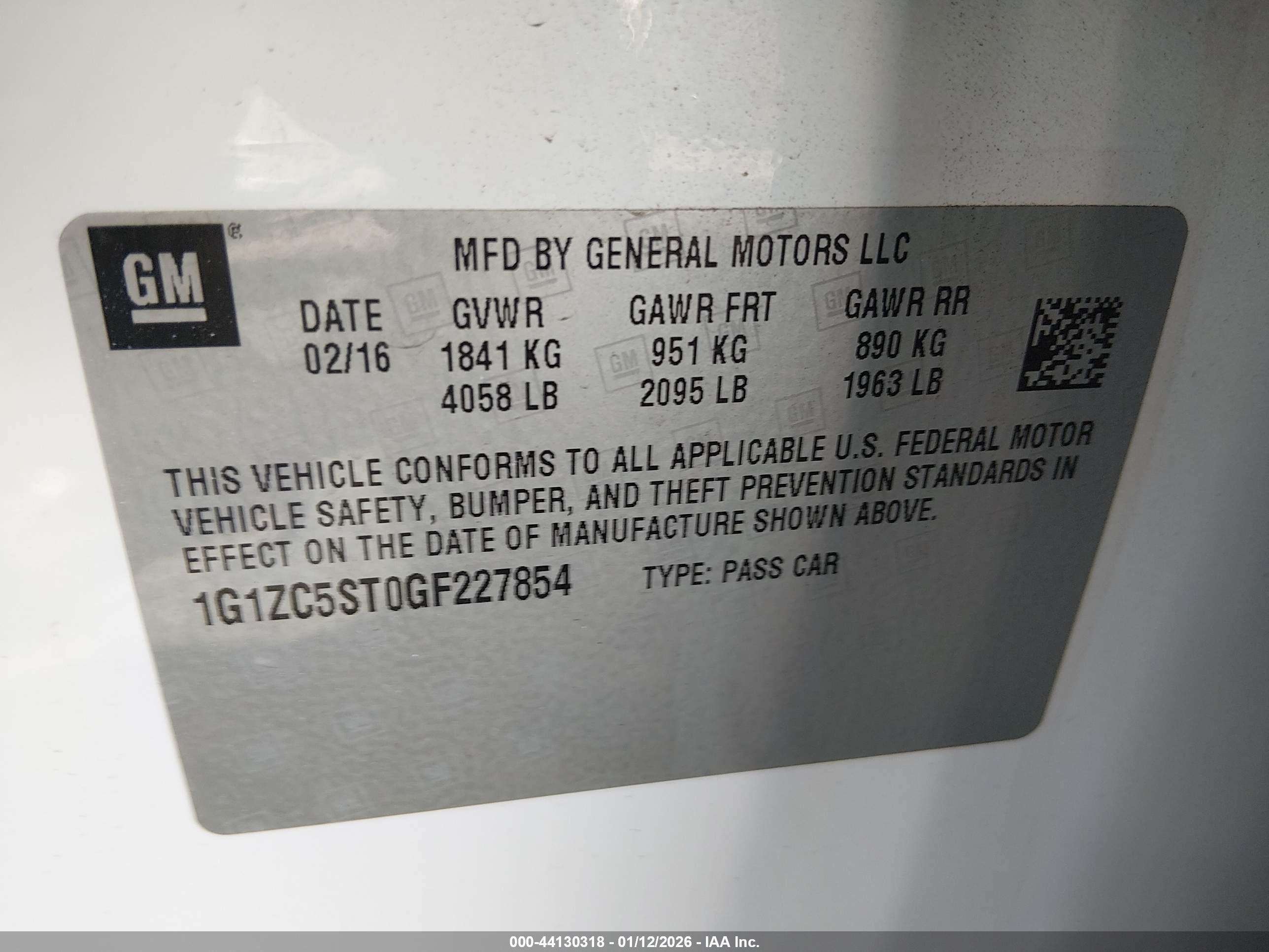 CHEVROLET MALIBU image 9