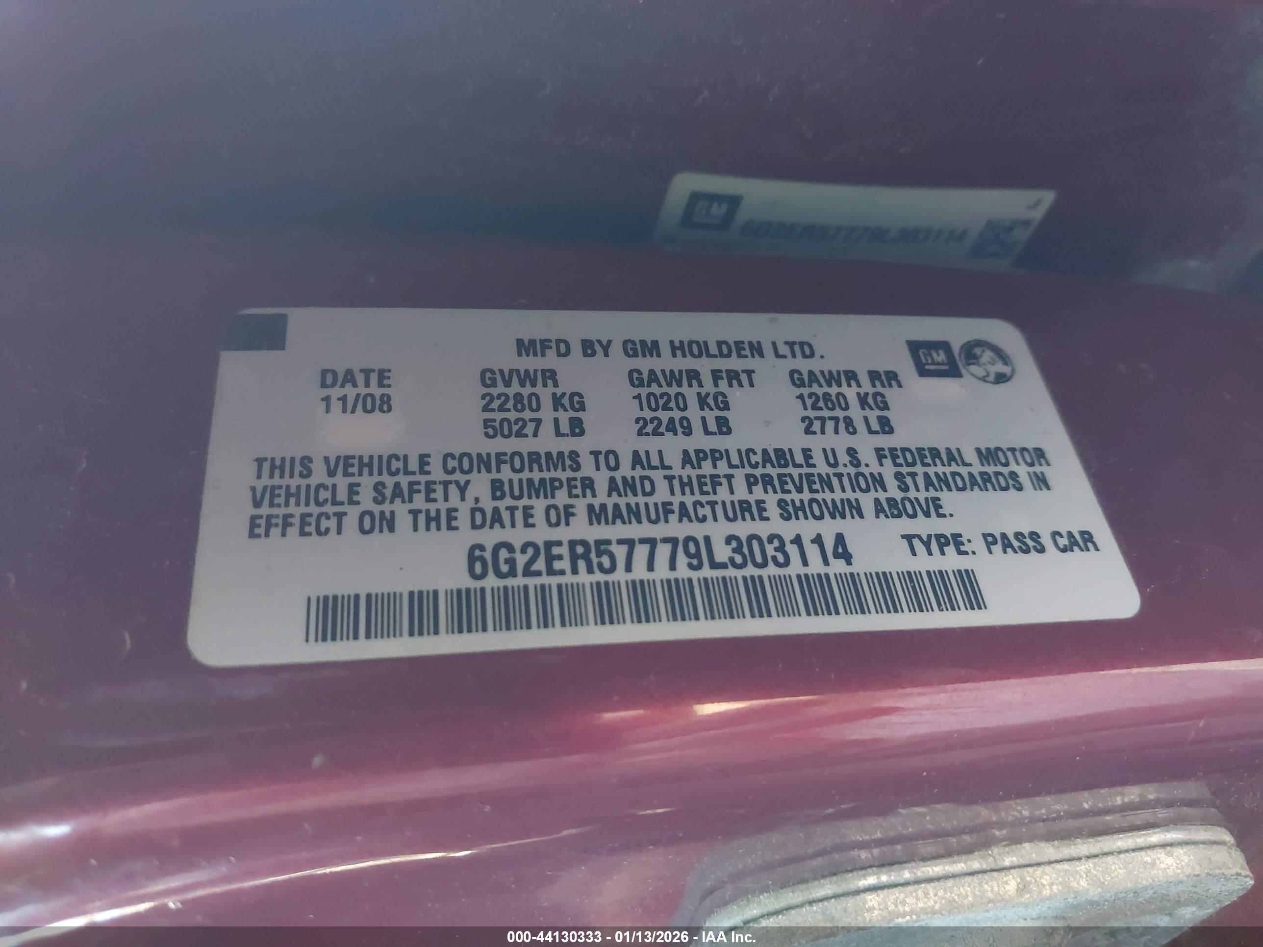 PONTIAC G8 image 9