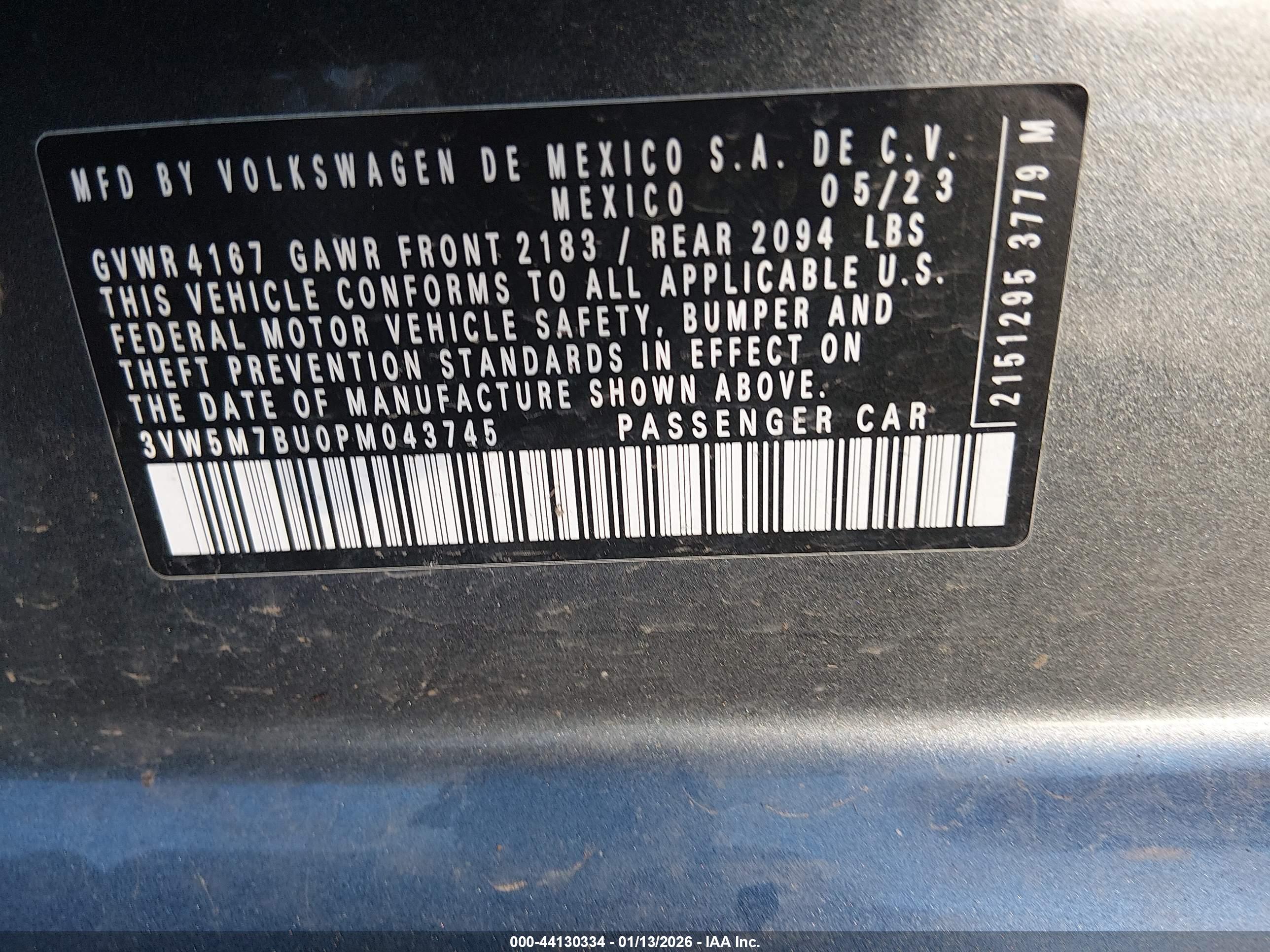 VOLKSWAGEN JETTA image 9