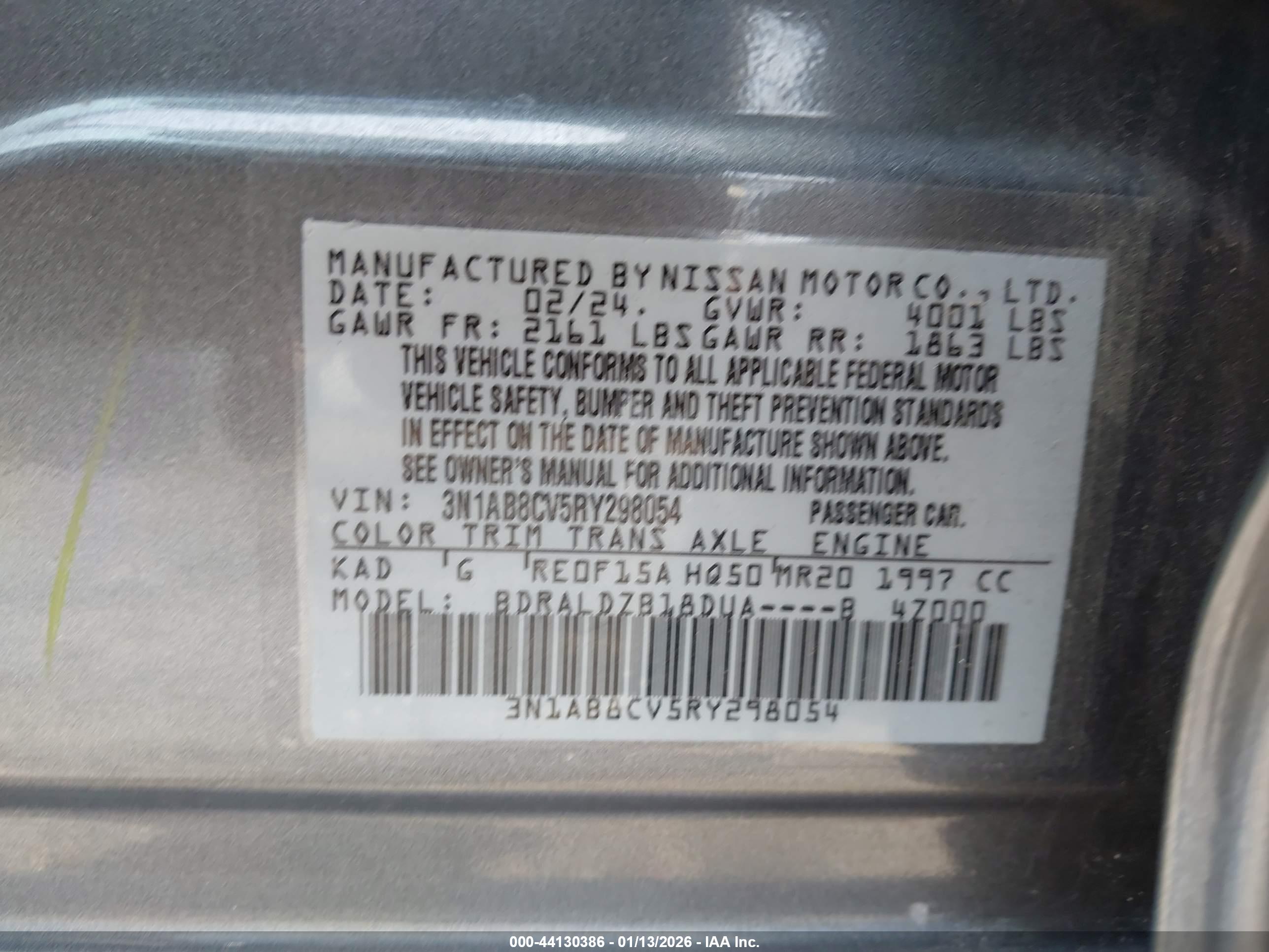 NISSAN SENTRA image 9