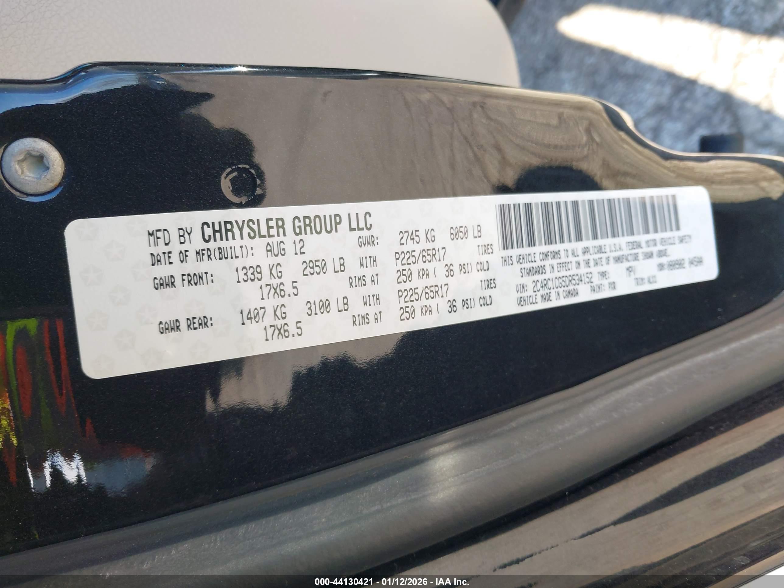 CHRYSLER TOWN image 9