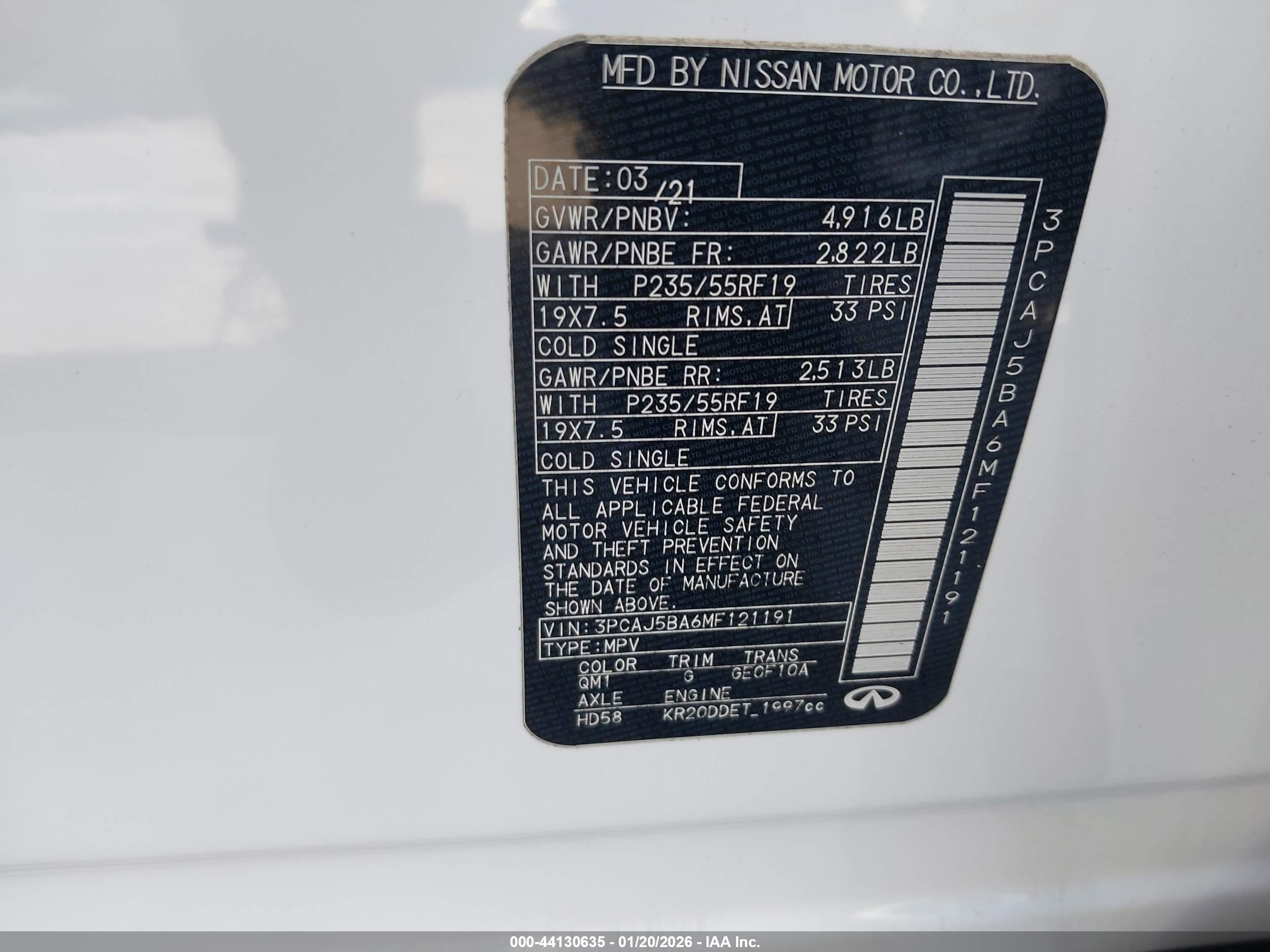 INFINITI QX50 image 9