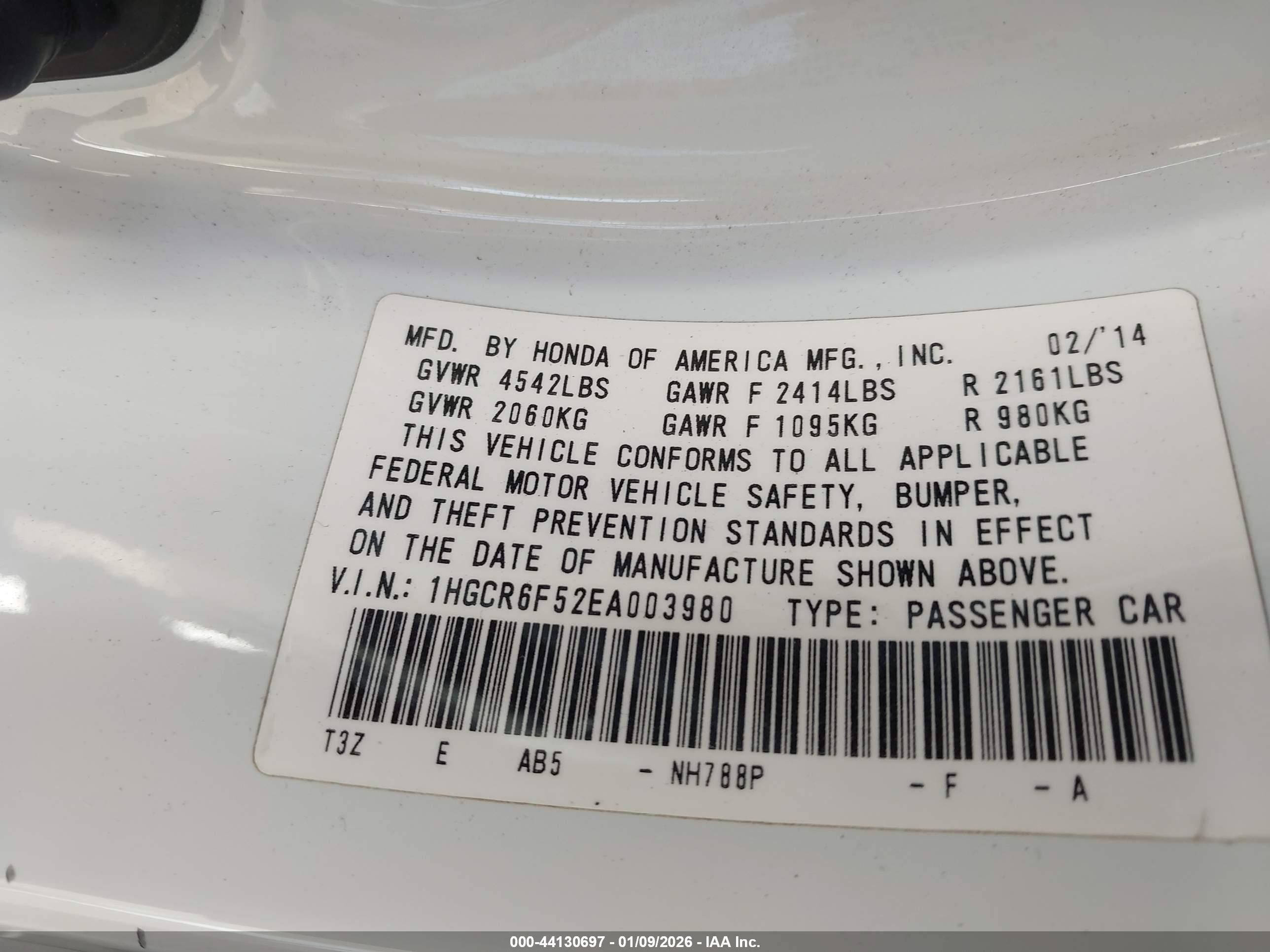 HONDA ACCORD image 9