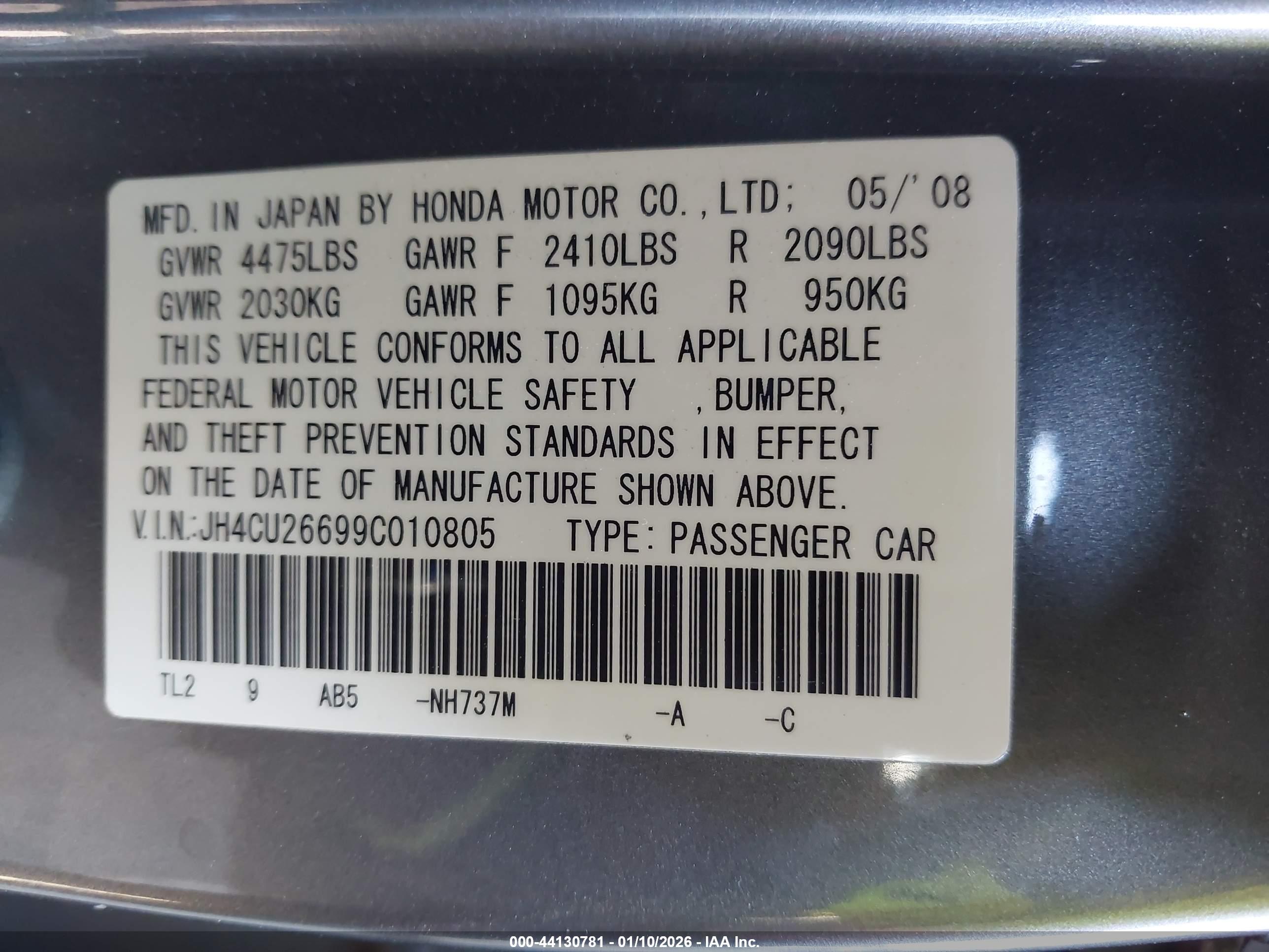 ACURA TSX image 9