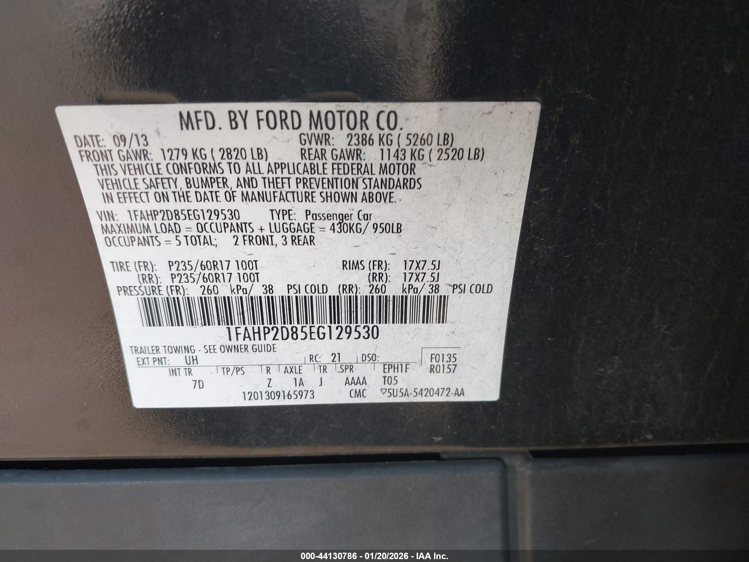 FORD TAURUS image 9