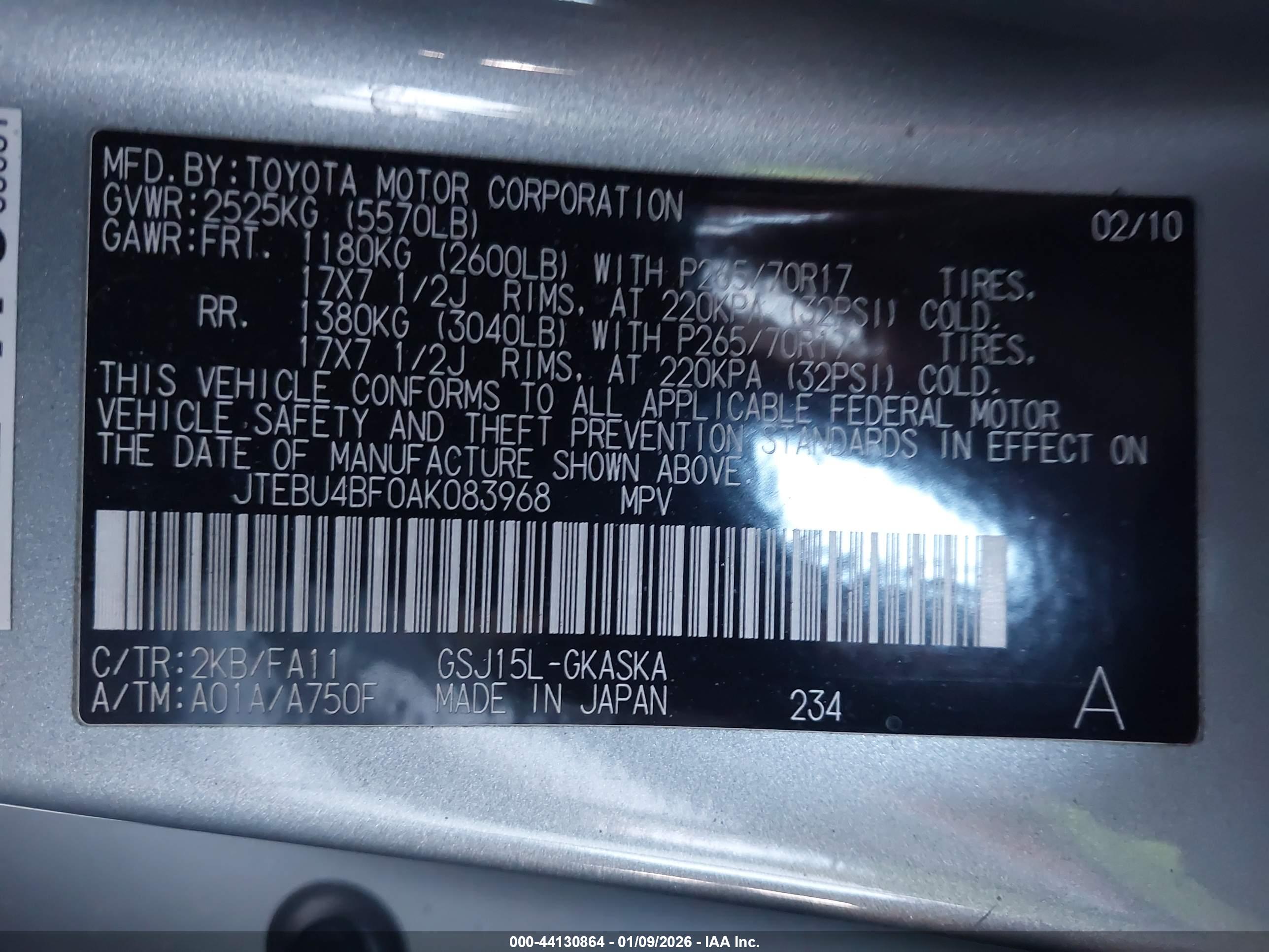 TOYOTA FJ image 9