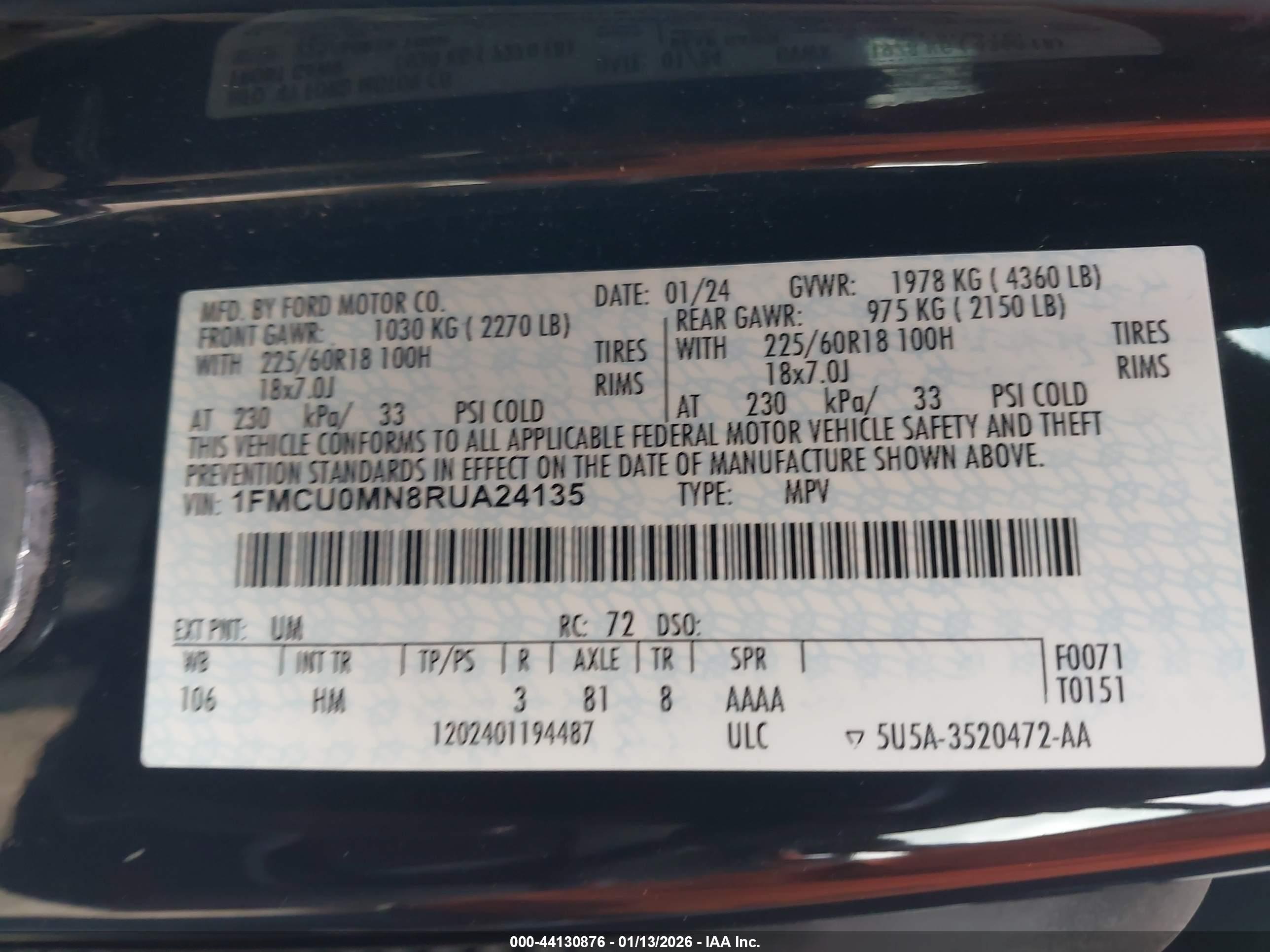 FORD ESCAPE image 9