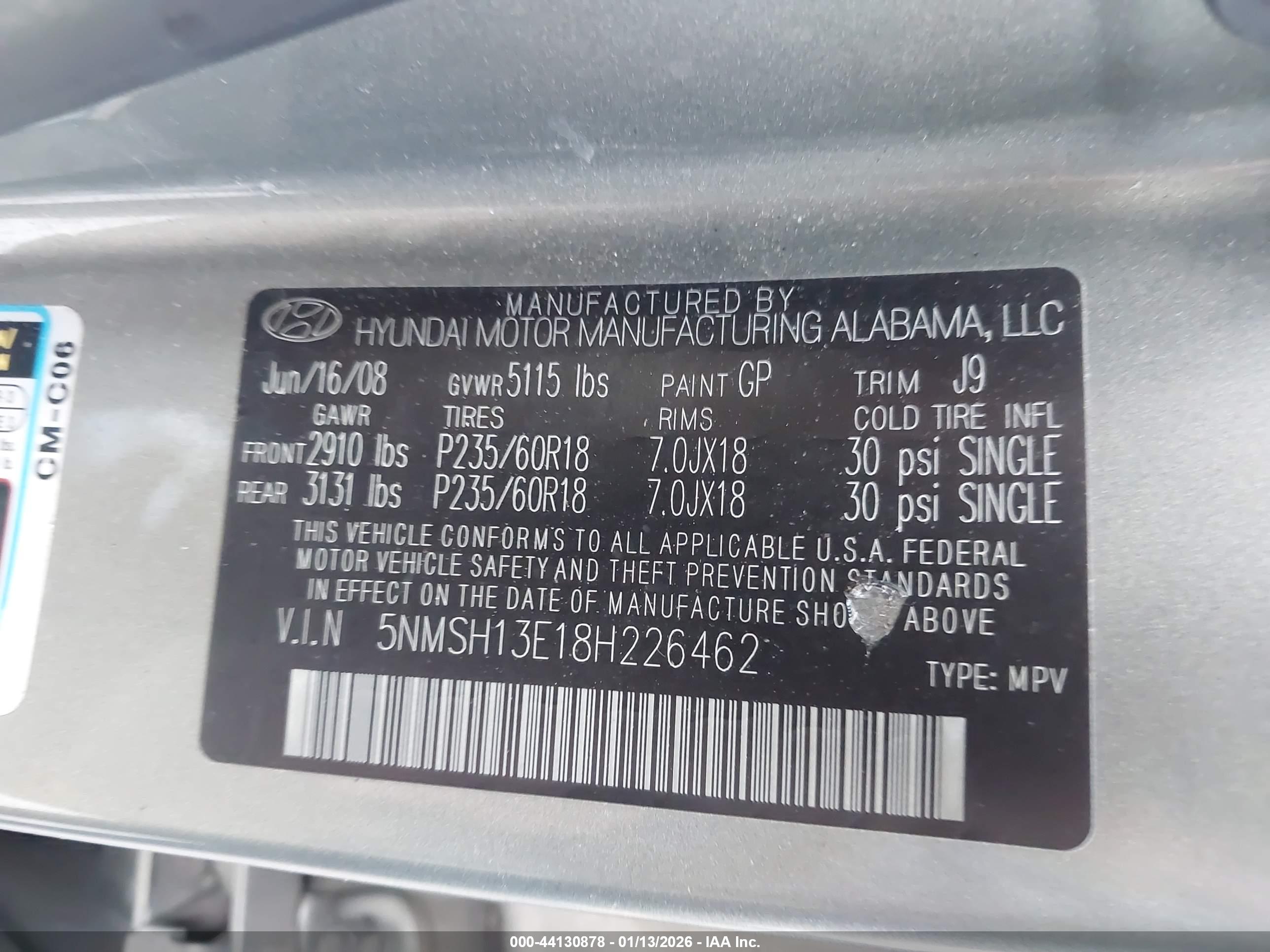 HYUNDAI SANTA image 9