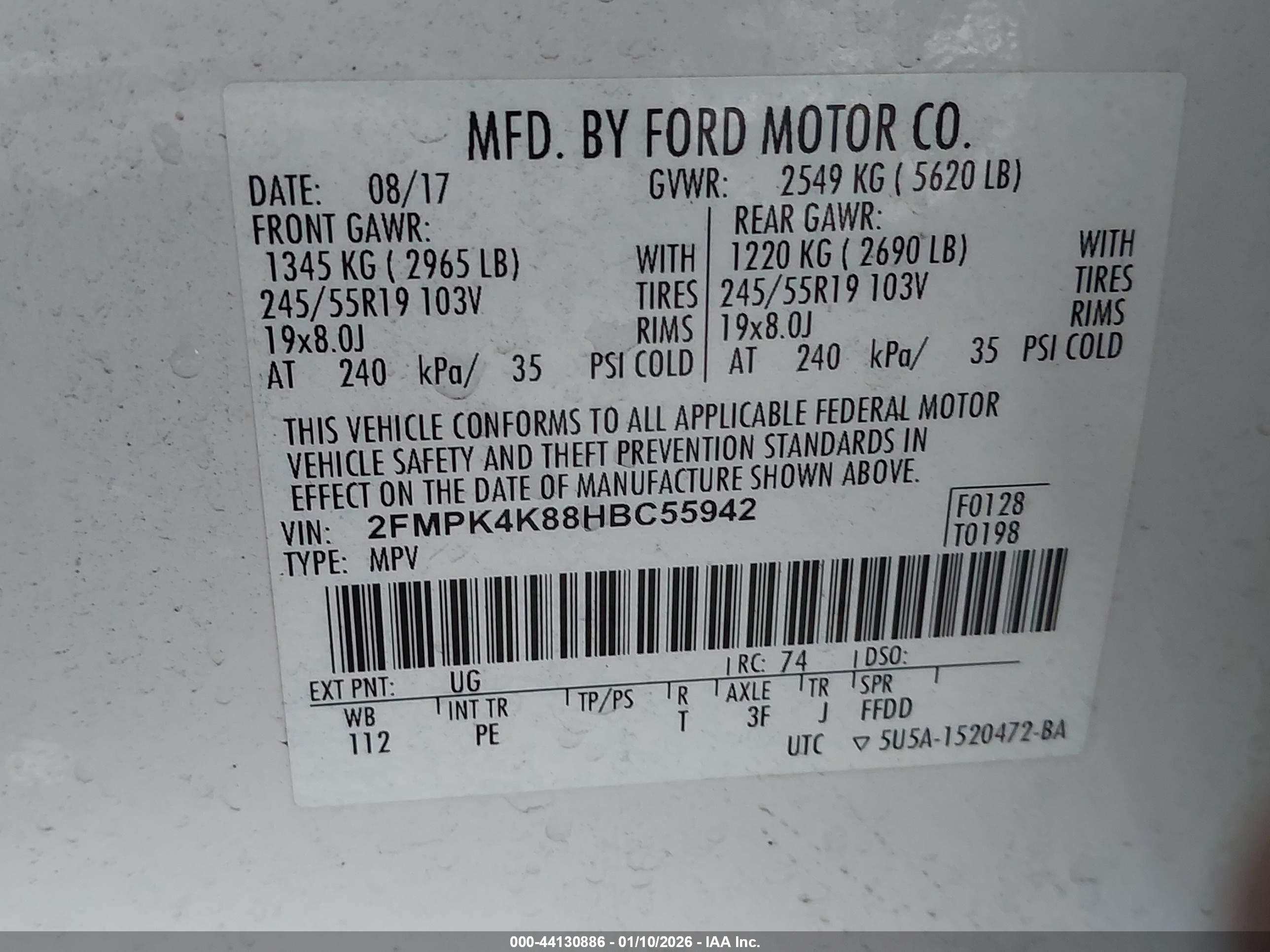 FORD EDGE image 9