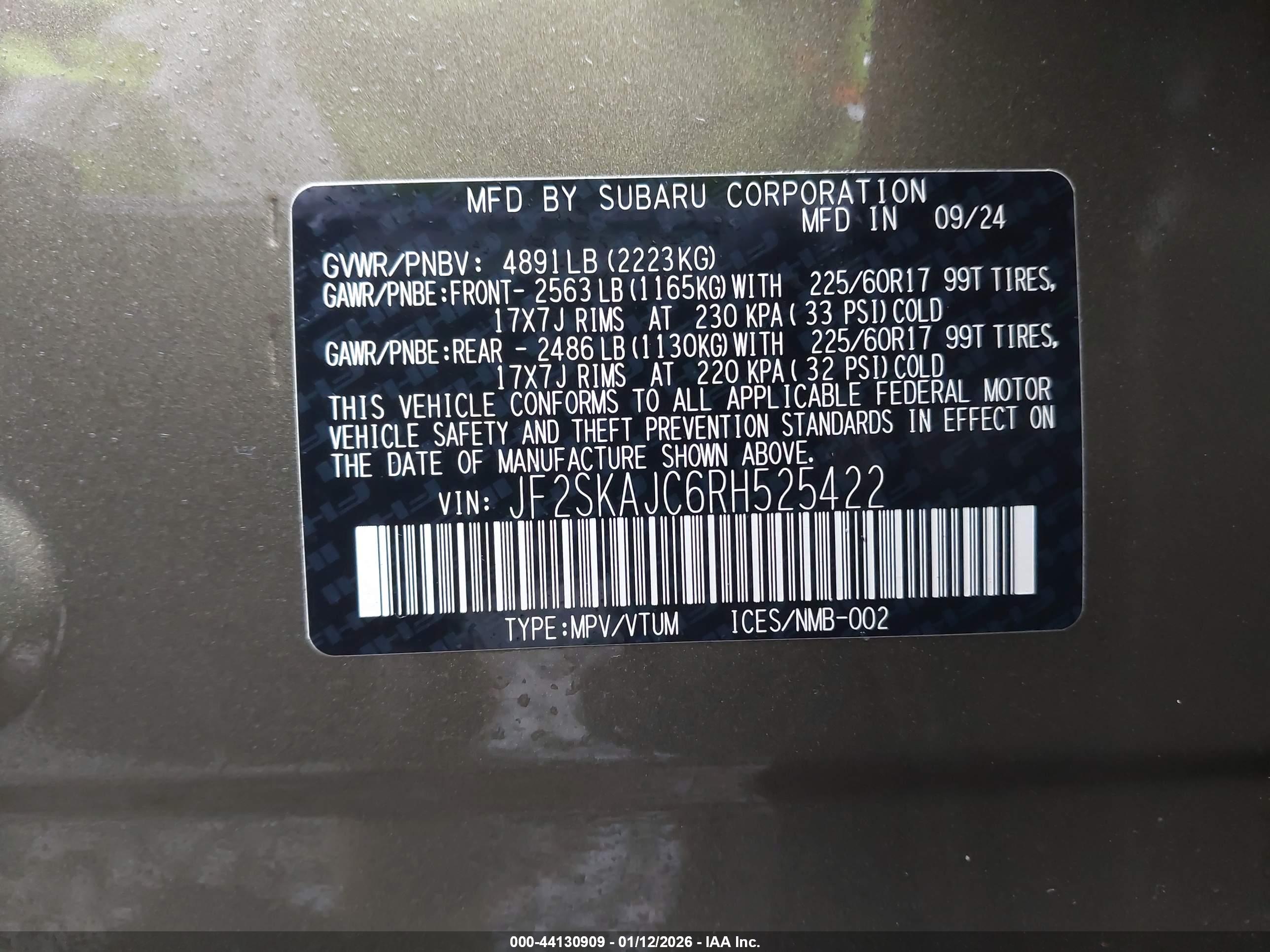 SUBARU FORESTER image 9