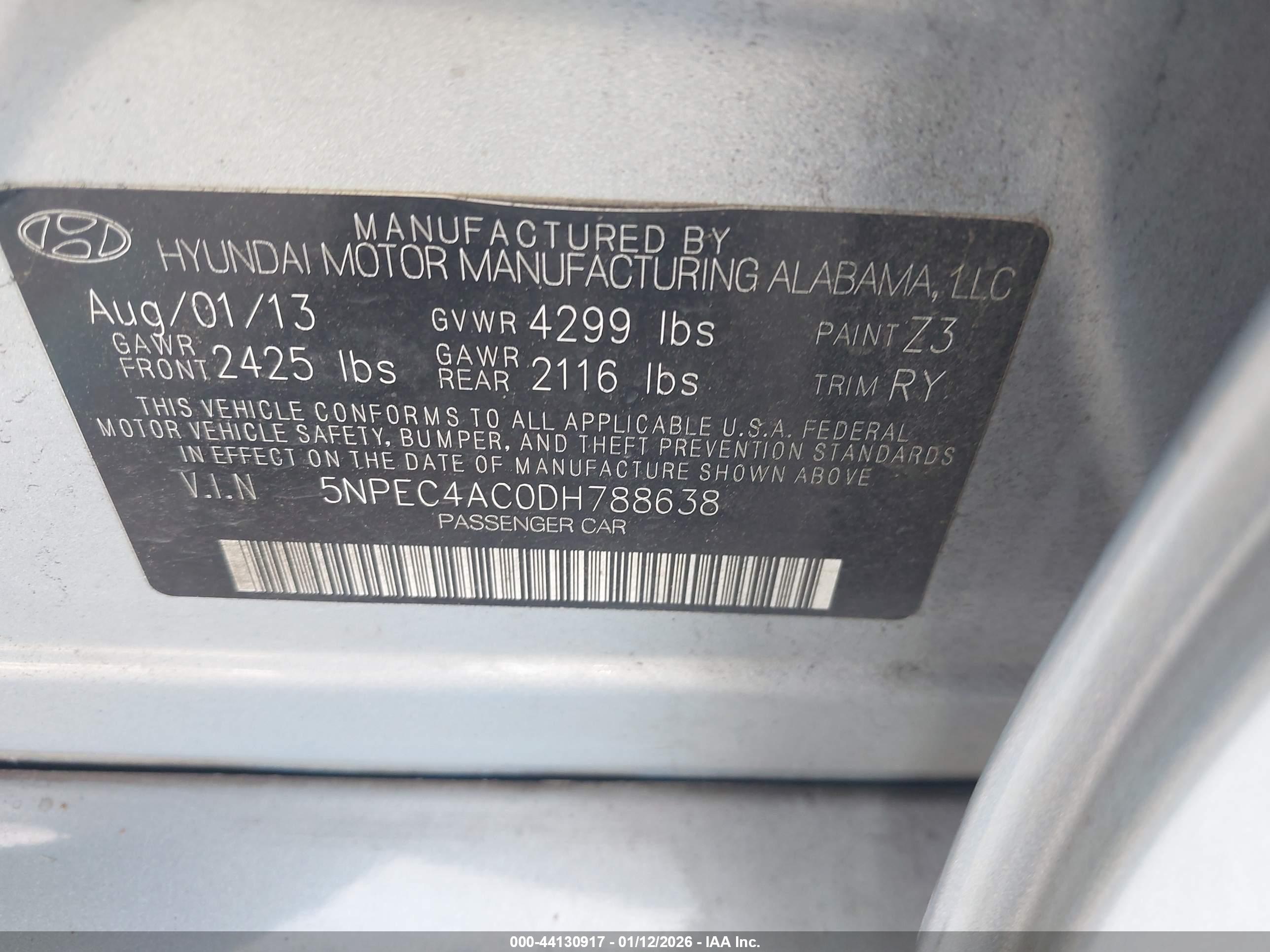 HYUNDAI SONATA image 9