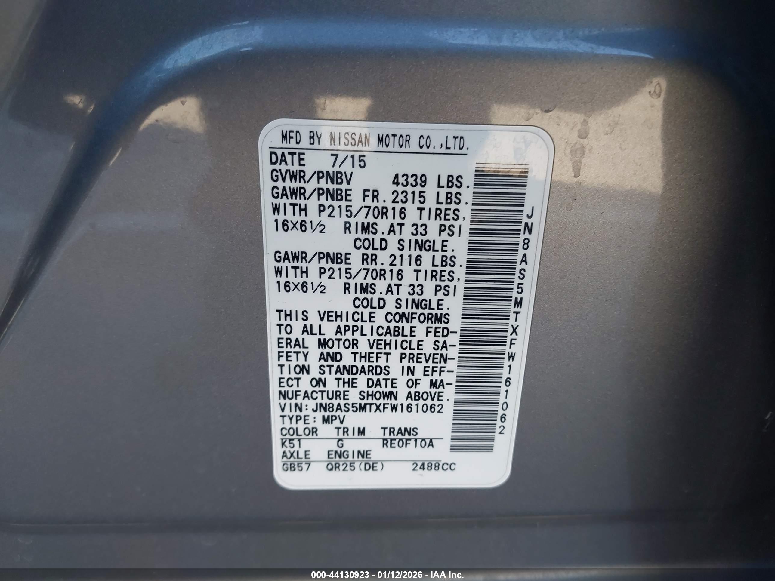 NISSAN ROGUE image 9