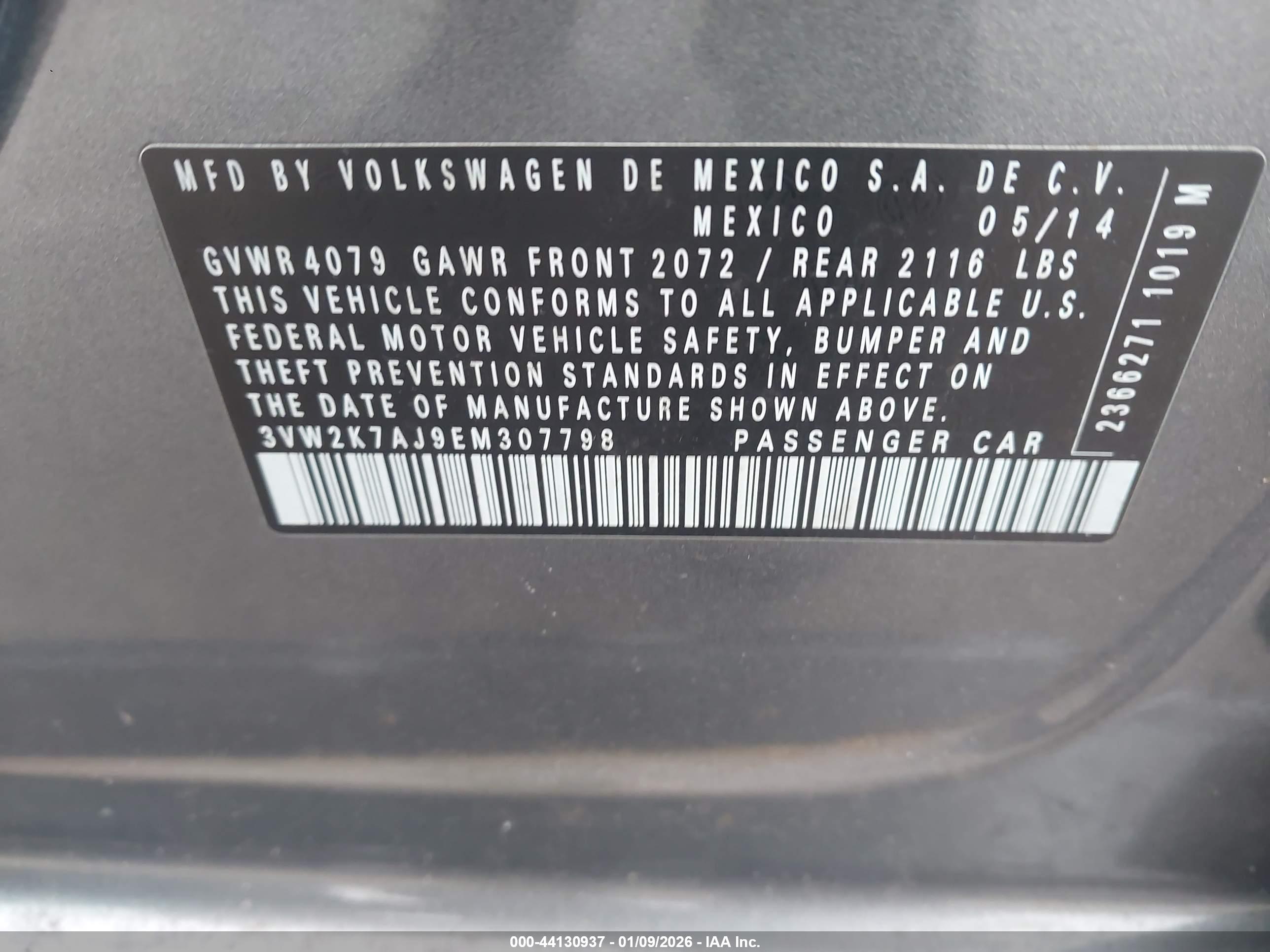 VOLKSWAGEN JETTA image 9
