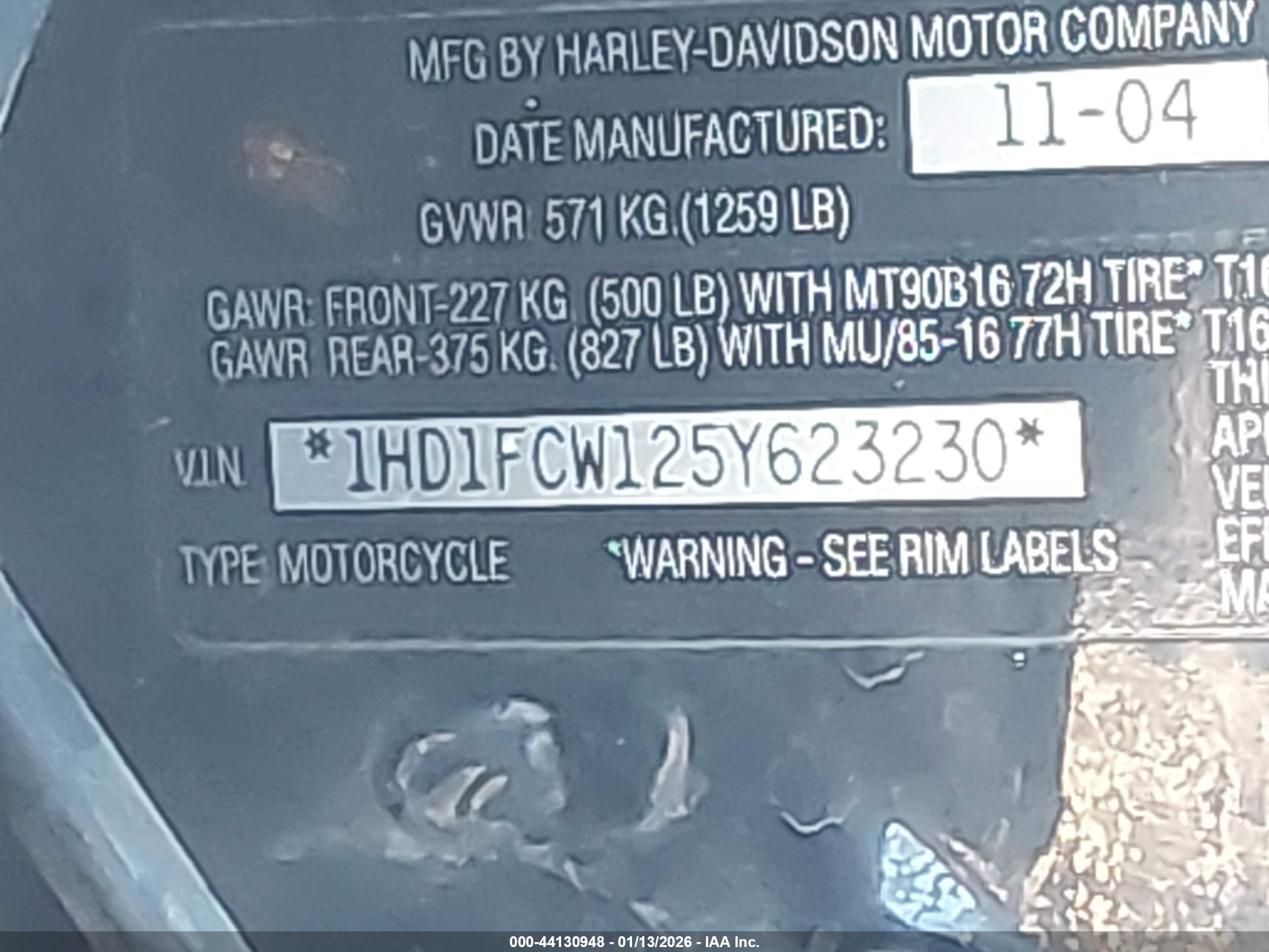 HARLEY-DAVIDSON FLHTCUI image 10