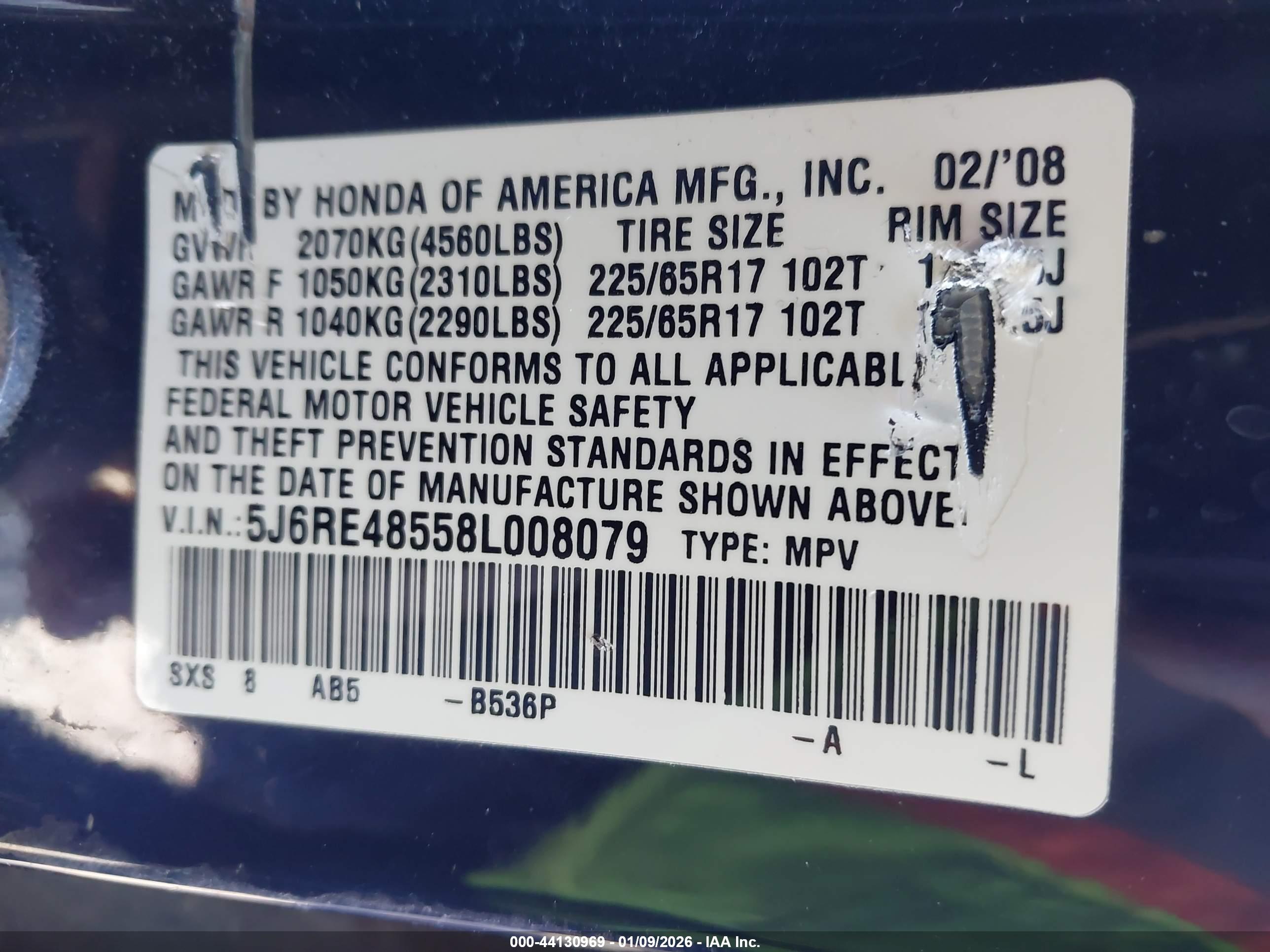 HONDA CR-V image 9